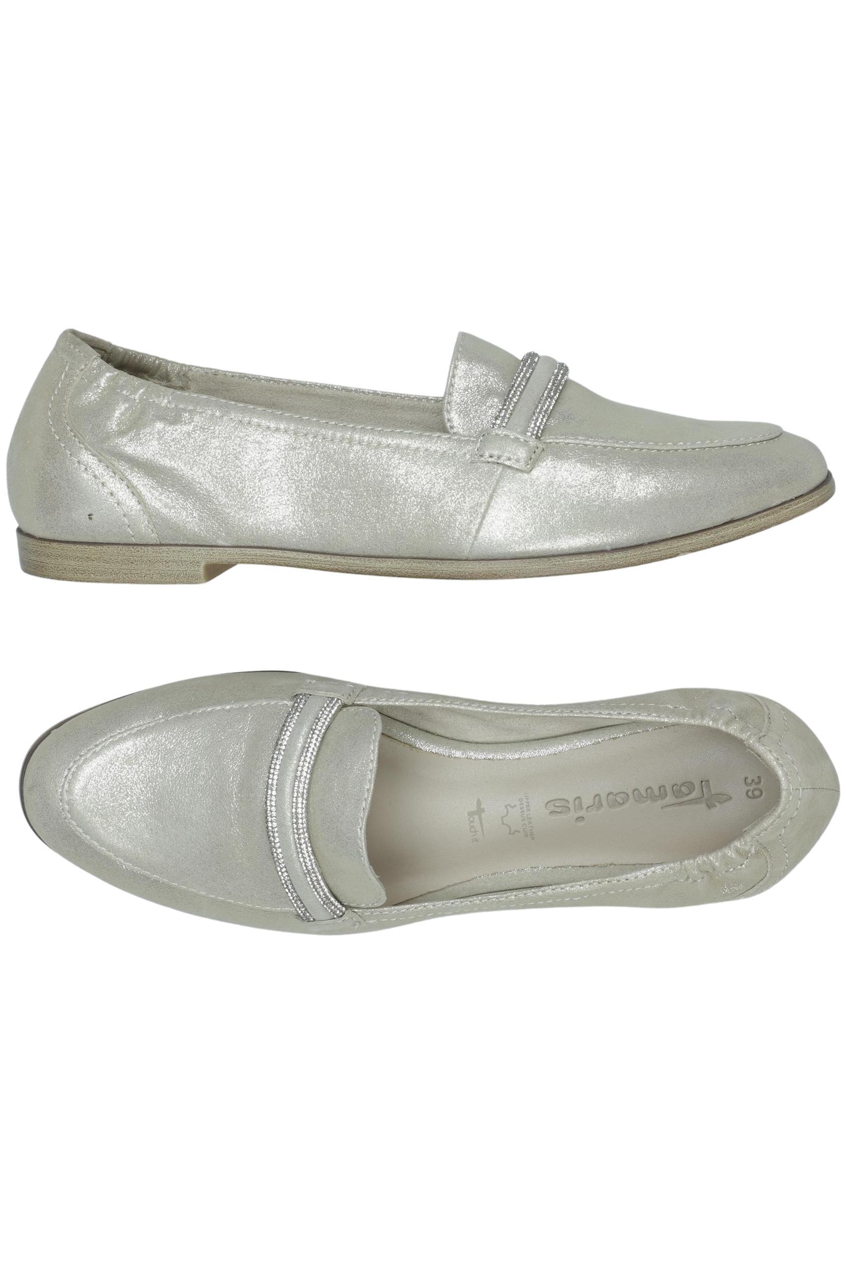 

Tamaris Damen Halbschuh, silber, Gr. 39
