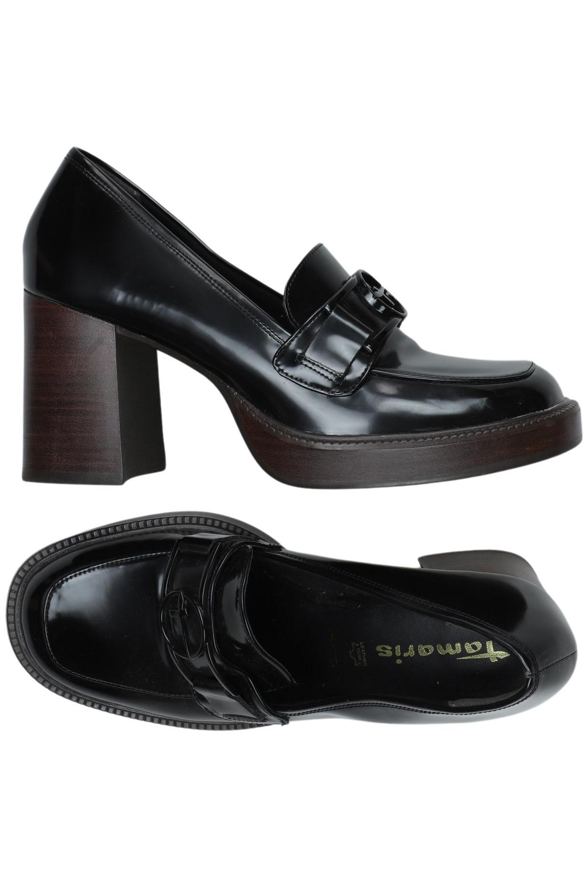 

Tamaris Damen Halbschuh, schwarz, Gr. 41