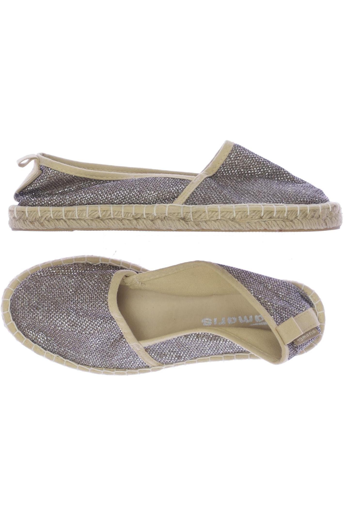 

Tamaris Damen Halbschuh, gold, Gr. 37