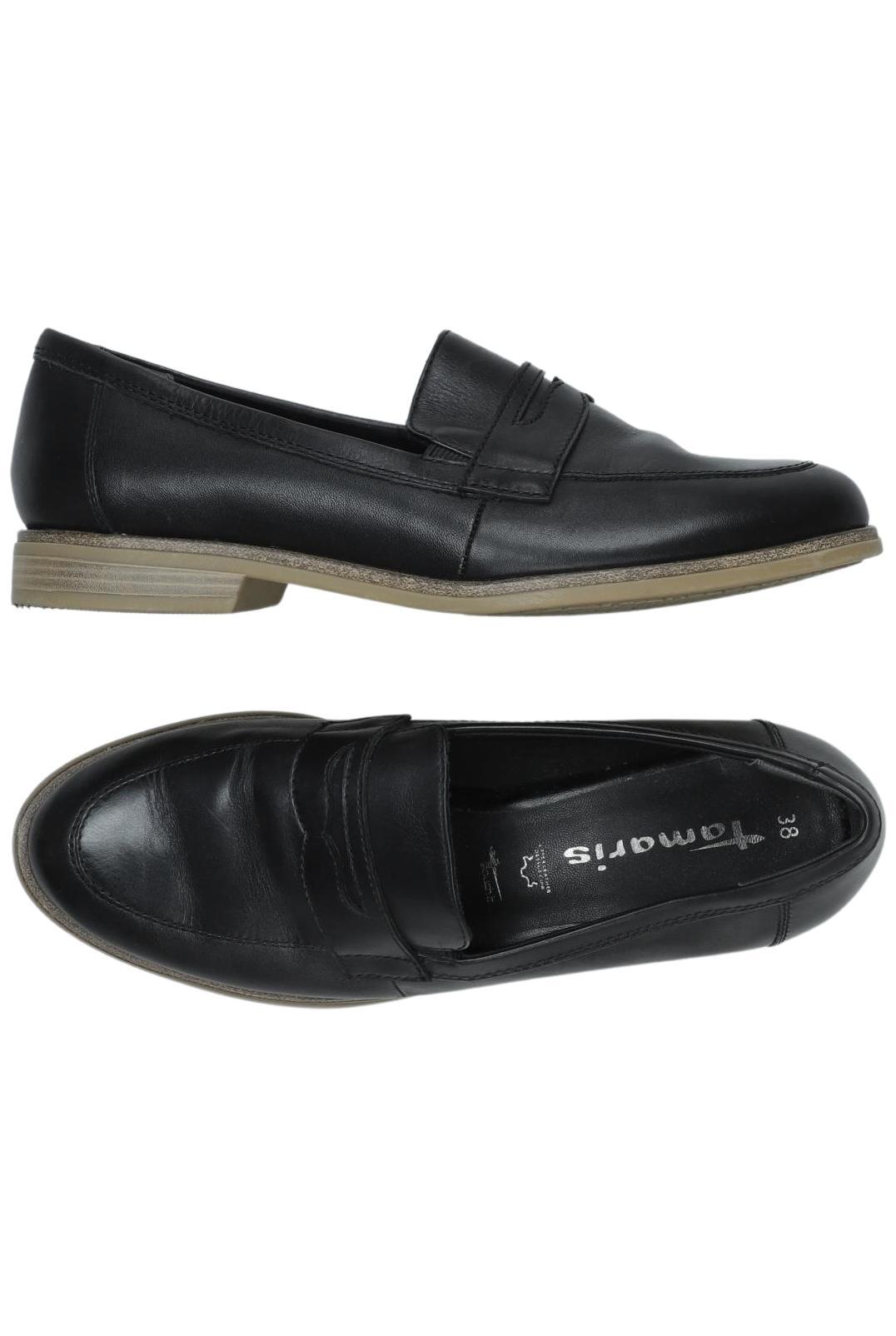 

Tamaris Damen Halbschuh, schwarz, Gr. 38