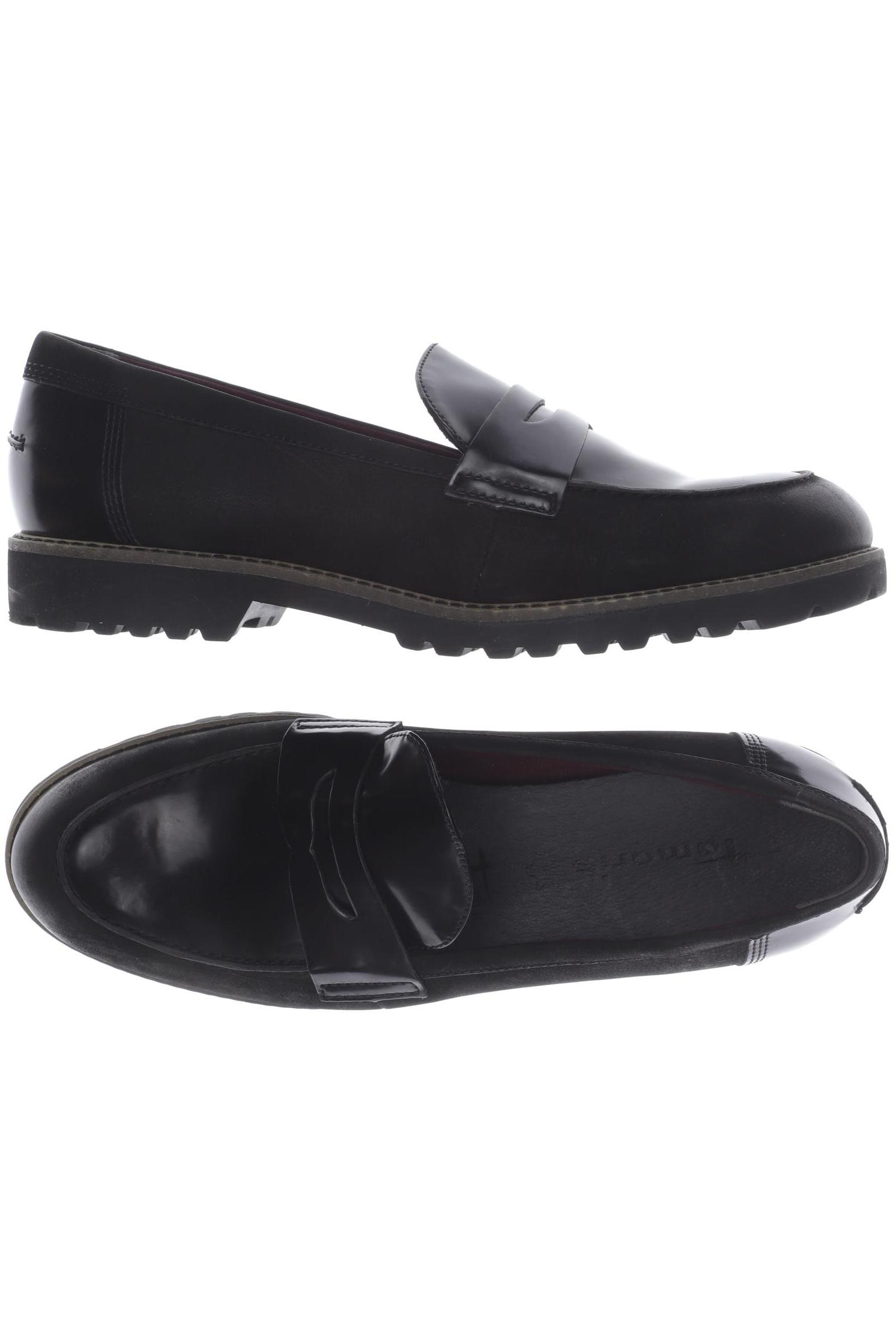 

Tamaris Damen Halbschuh, schwarz, Gr. 41