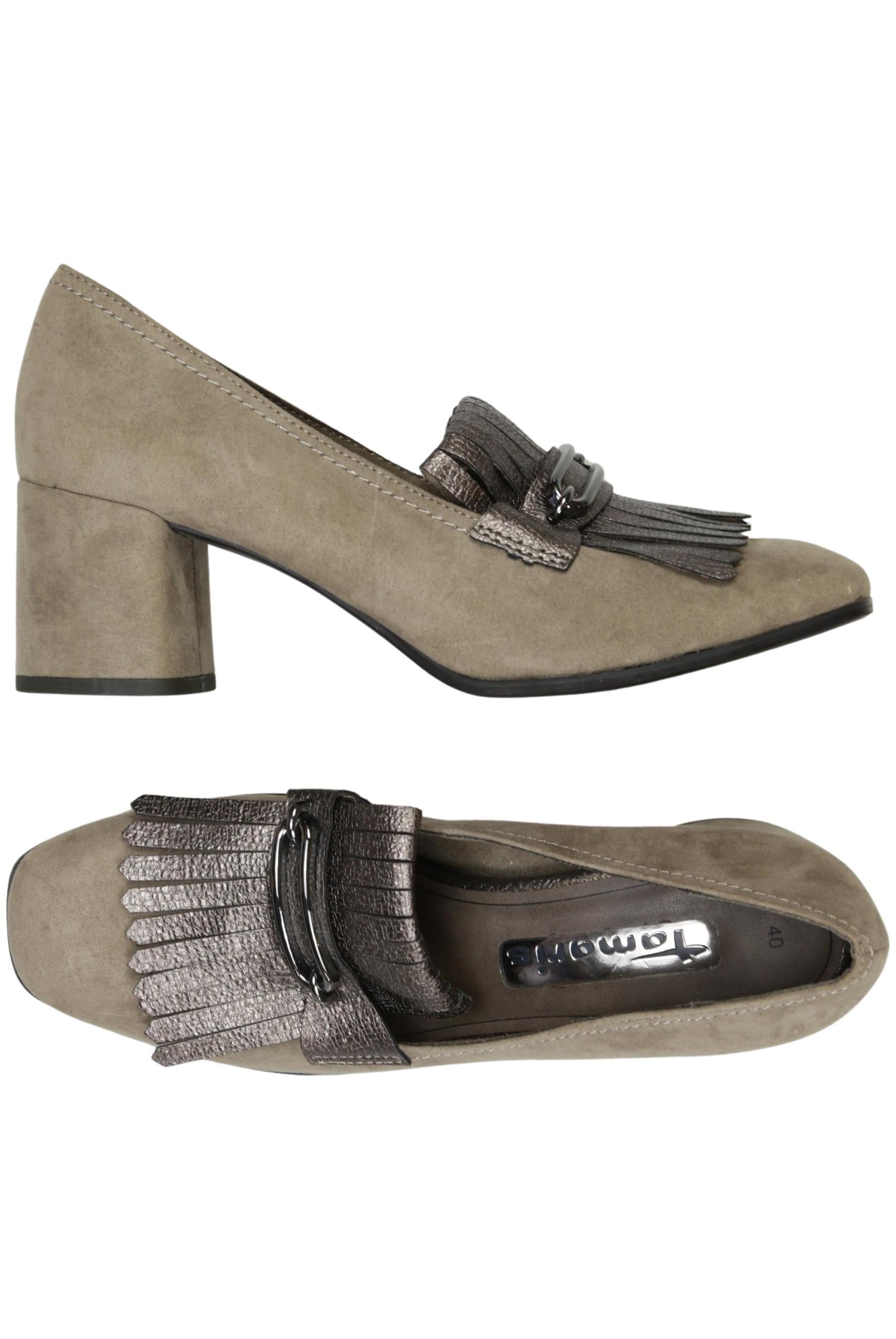 

Tamaris Damen Halbschuh, beige, Gr. 40