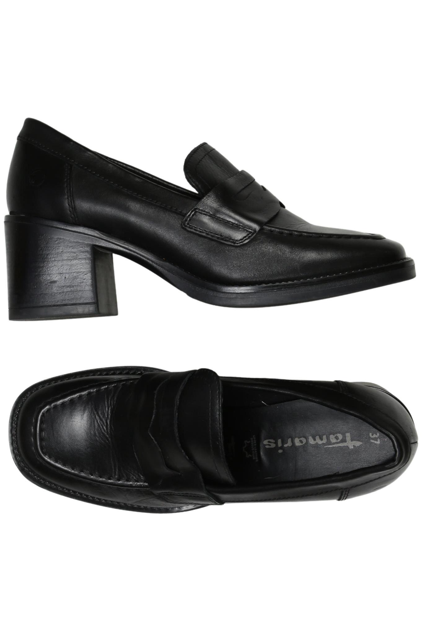 

Tamaris Damen Halbschuh, schwarz, Gr. 37