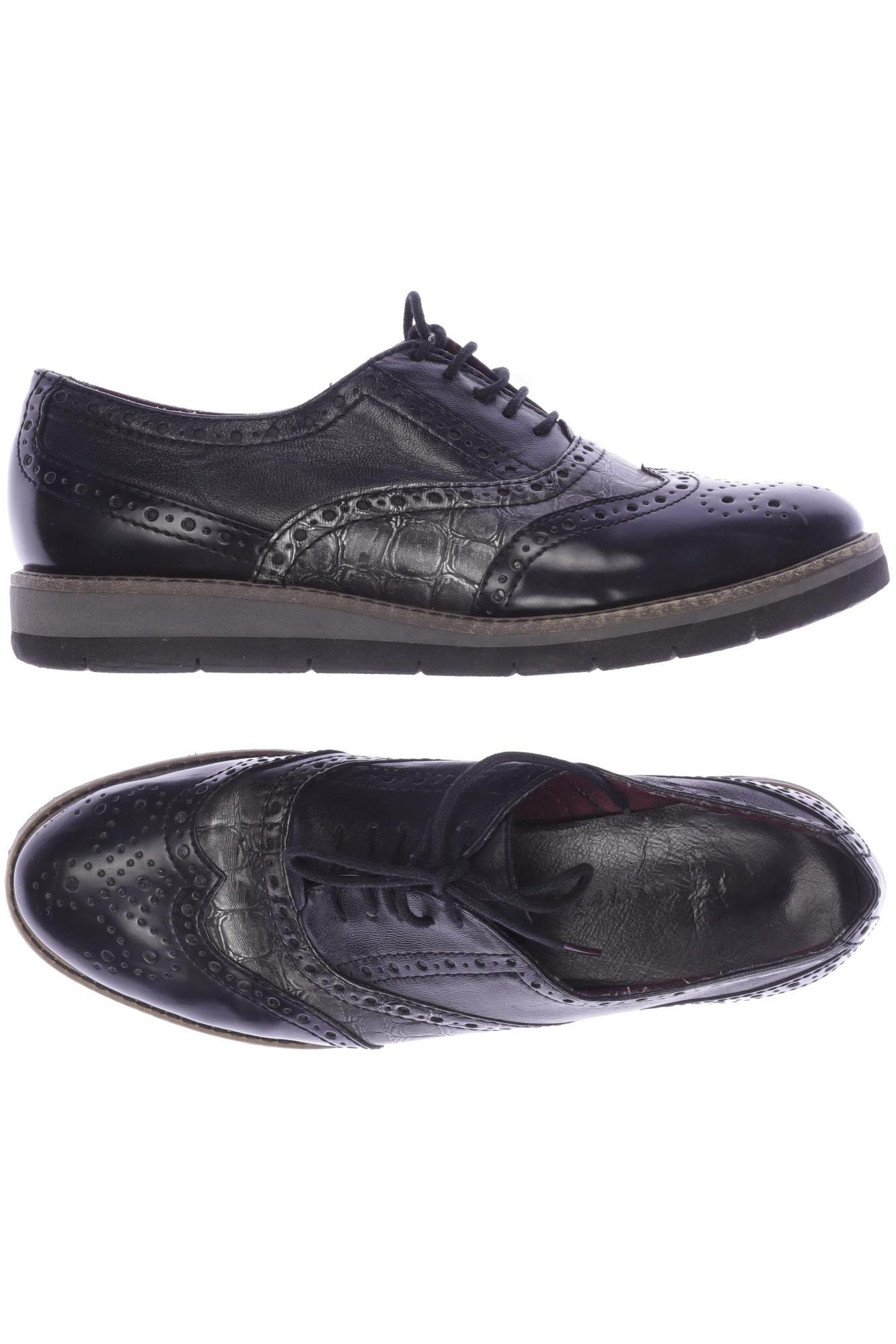 

Tamaris Damen Halbschuh, schwarz, Gr. 38