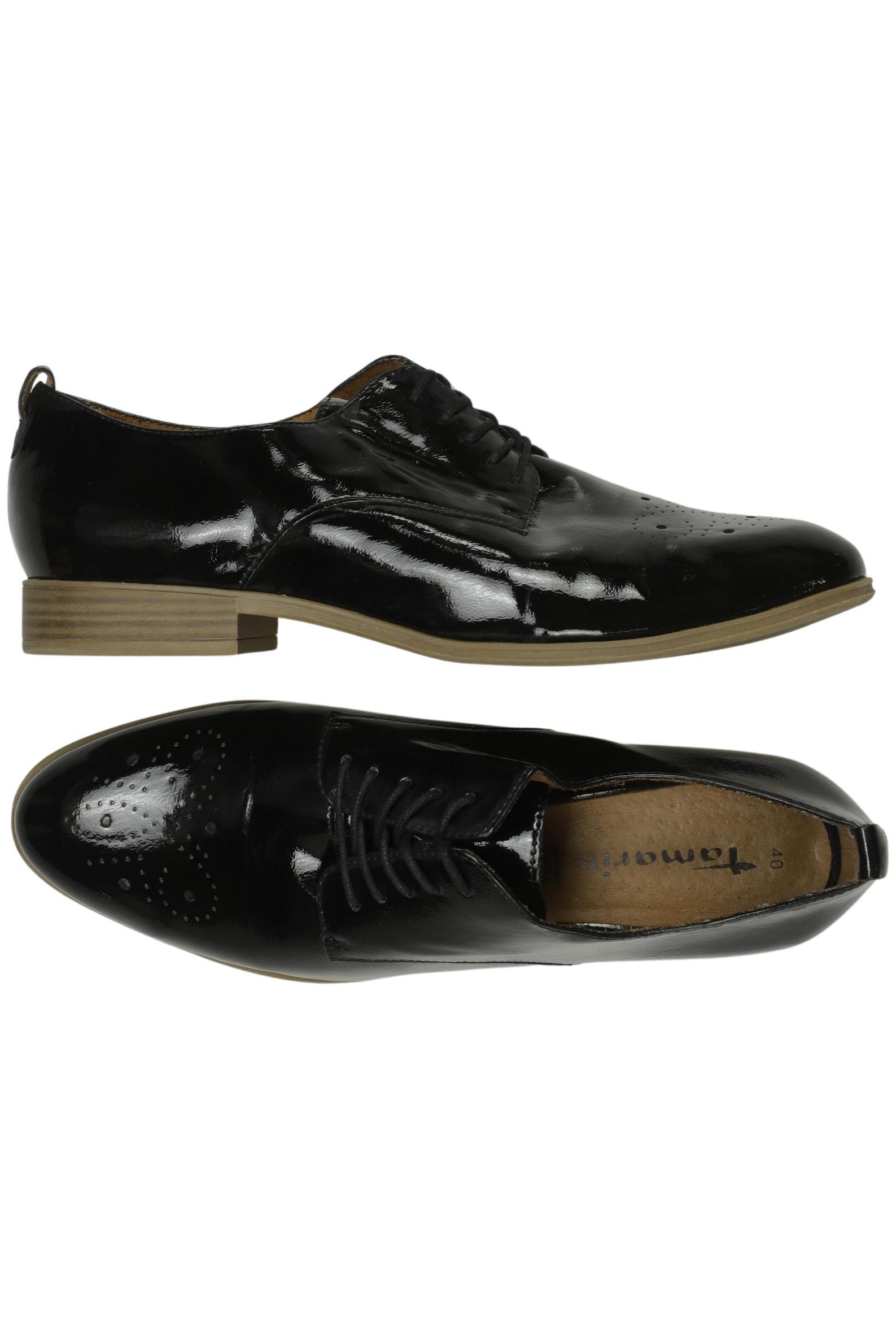 

Tamaris Damen Halbschuh, schwarz, Gr. 40
