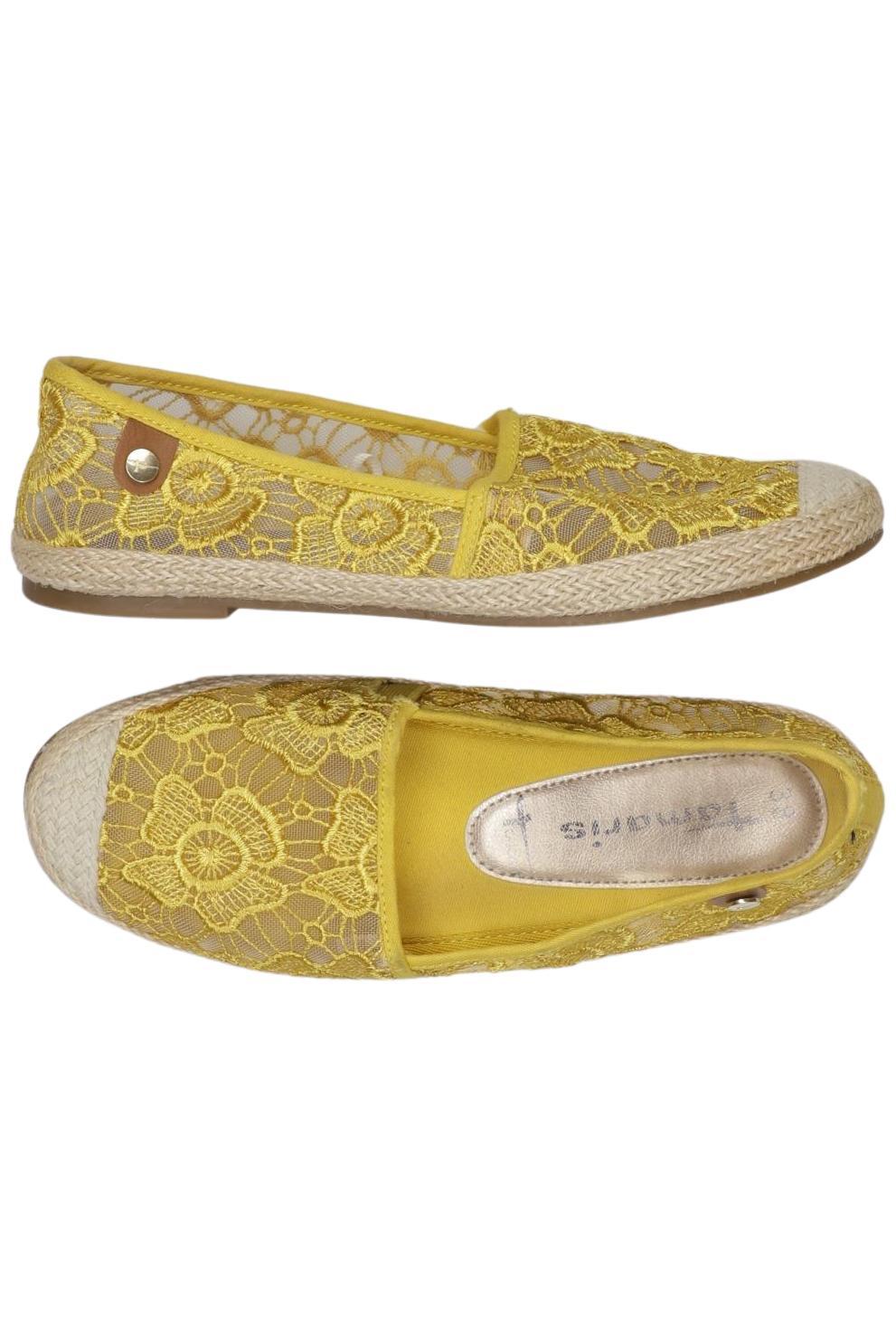 

Tamaris Damen Halbschuh, gelb, Gr. 38