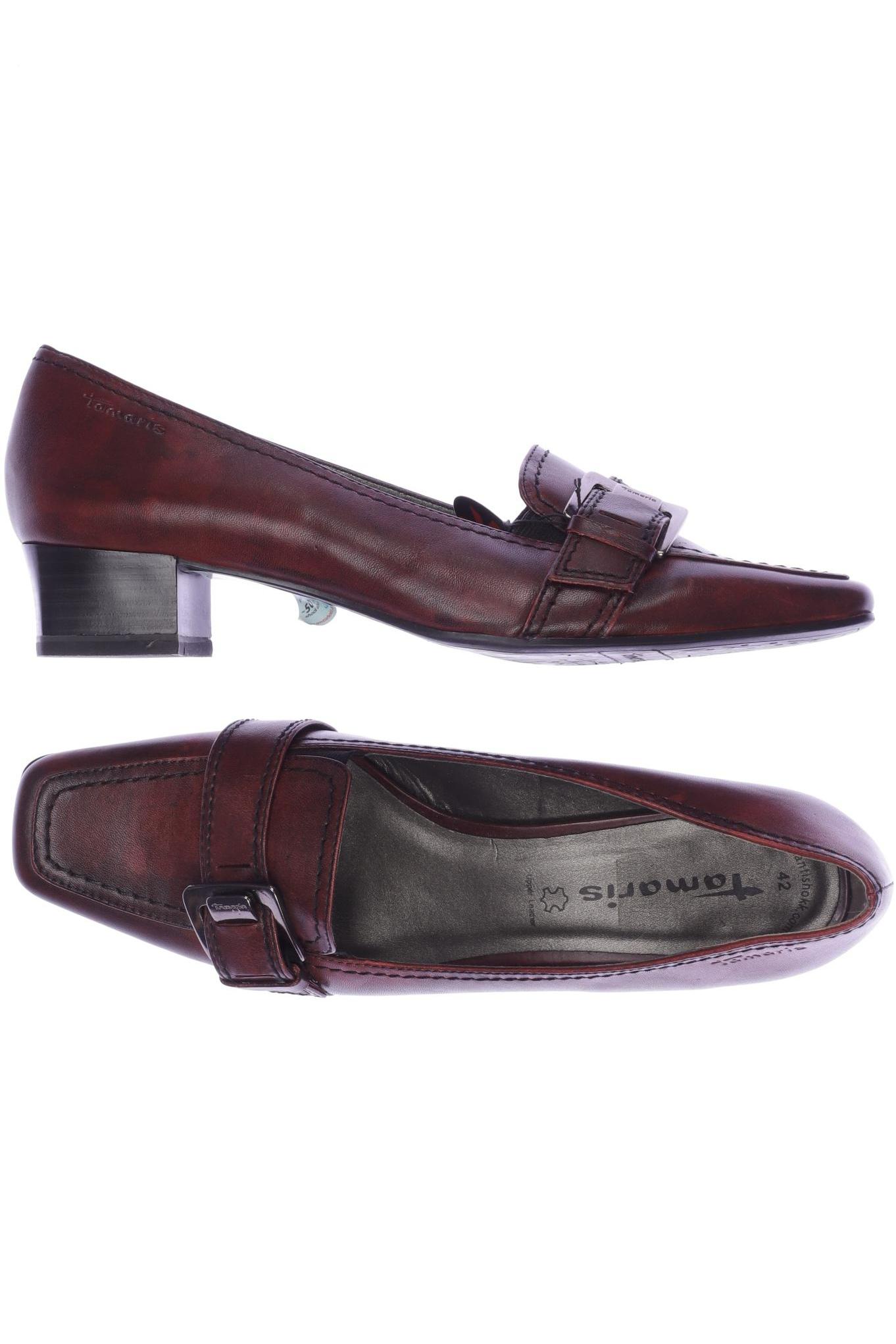 

Tamaris Damen Halbschuh, bordeaux, Gr. 42