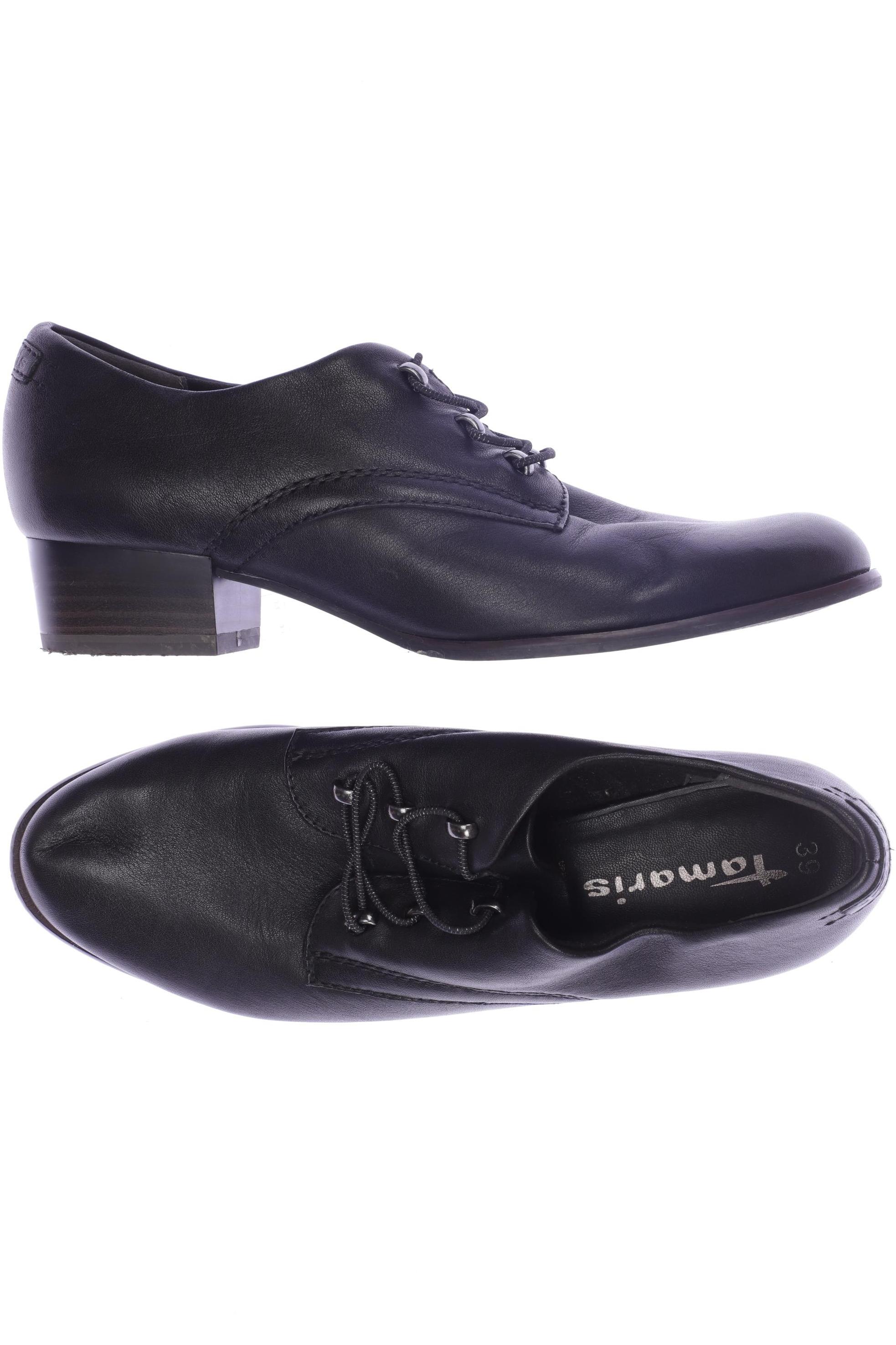 

Tamaris Damen Halbschuh, schwarz, Gr. 39