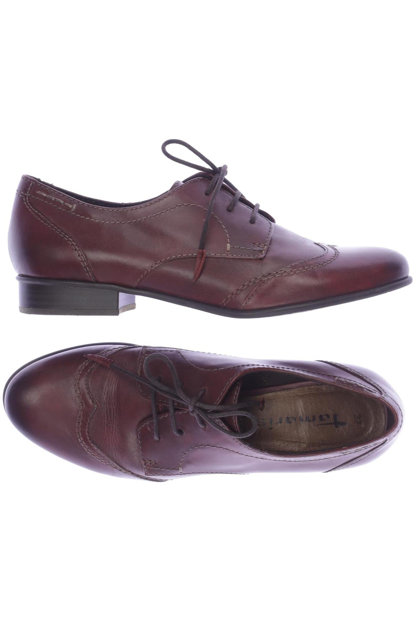 

Tamaris Damen Halbschuh, bordeaux, Gr. 37