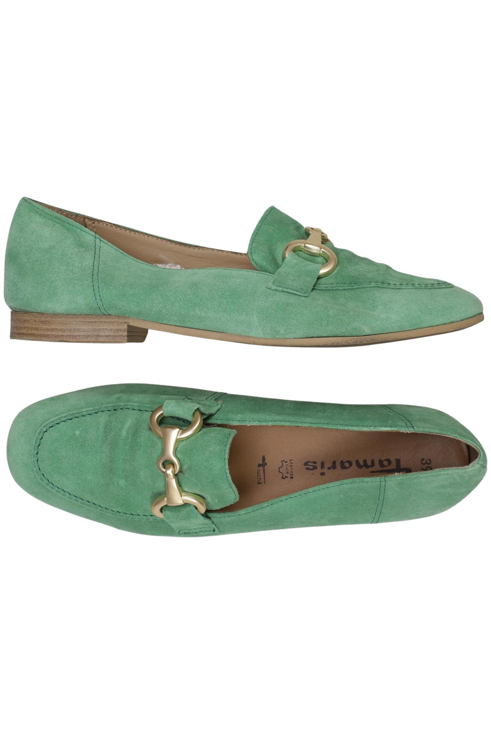 

Tamaris Damen Halbschuh, grün, Gr. 39