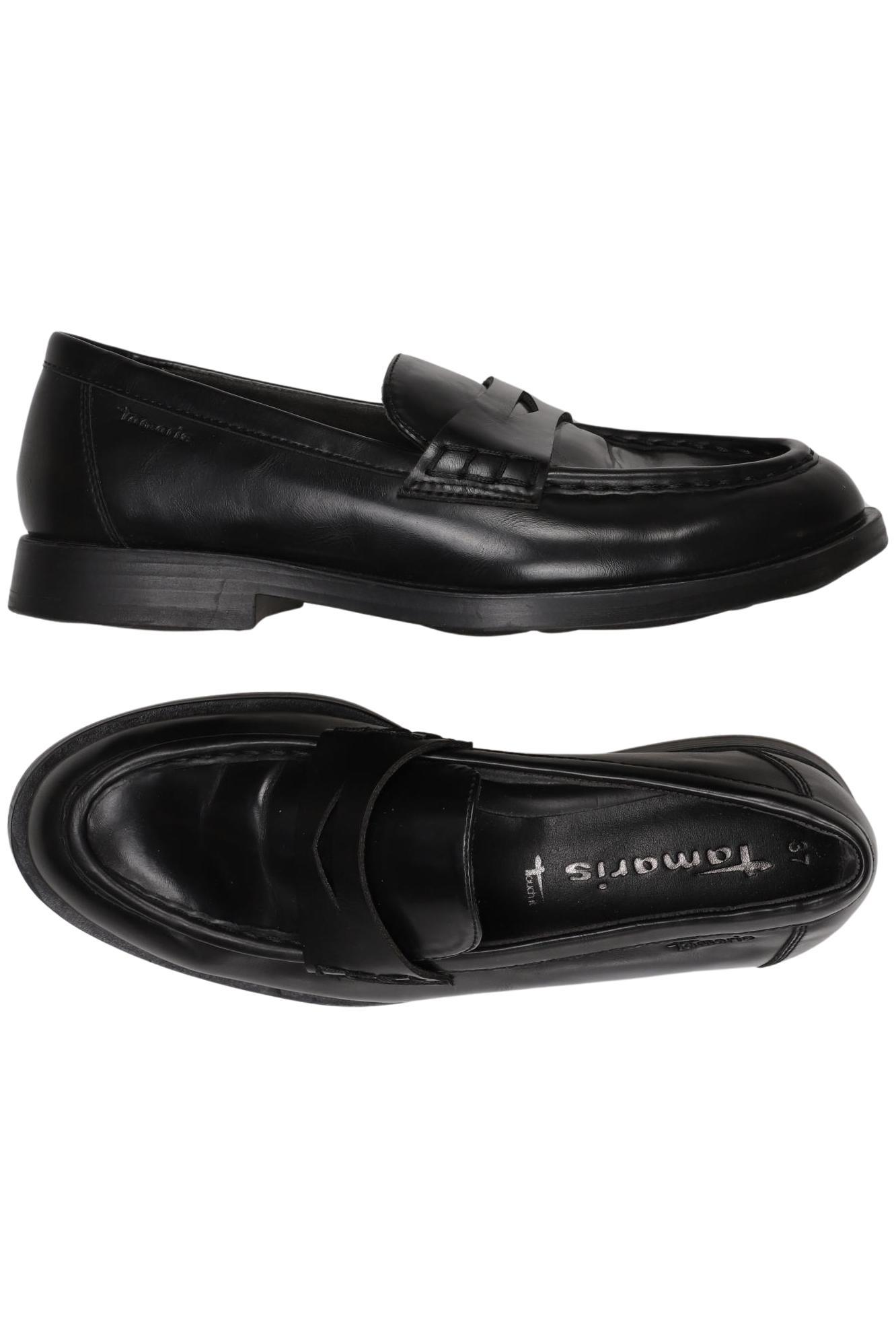 

Tamaris Damen Halbschuh, schwarz, Gr. 37