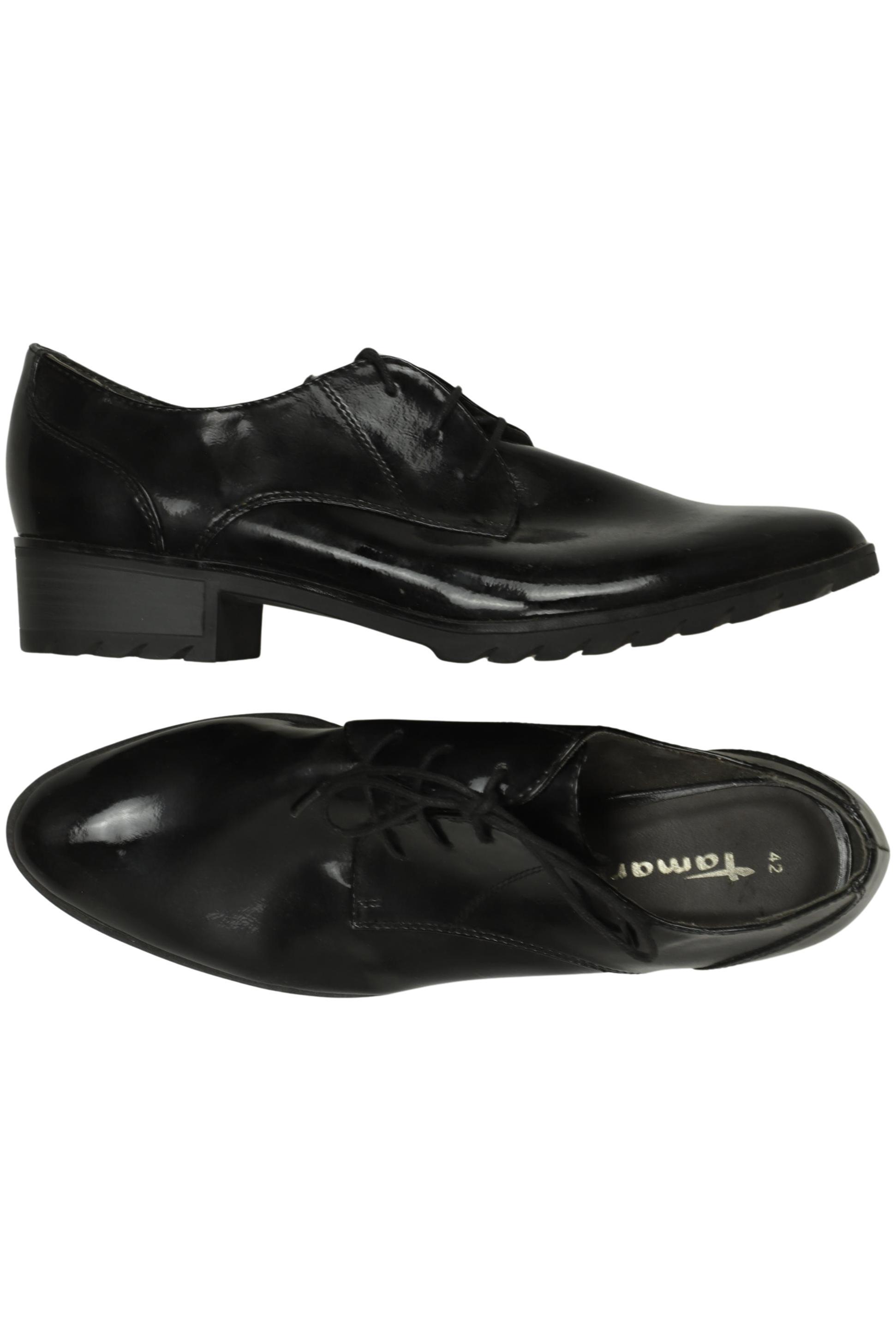 

Tamaris Damen Halbschuh, schwarz, Gr. 42