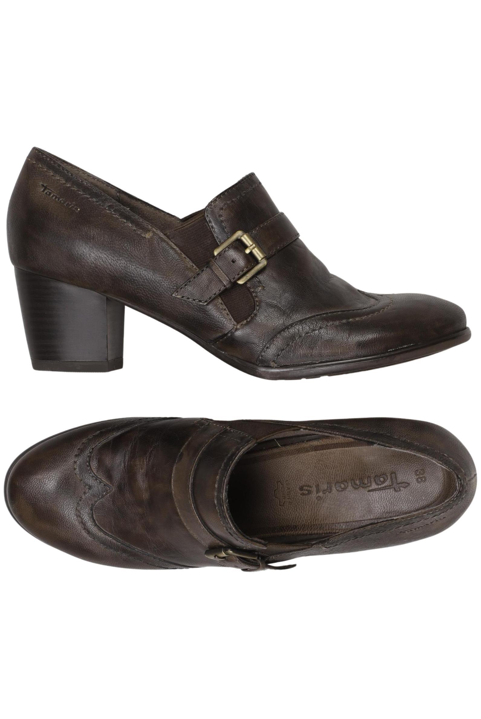 

Tamaris Damen Halbschuh, braun, Gr. 38