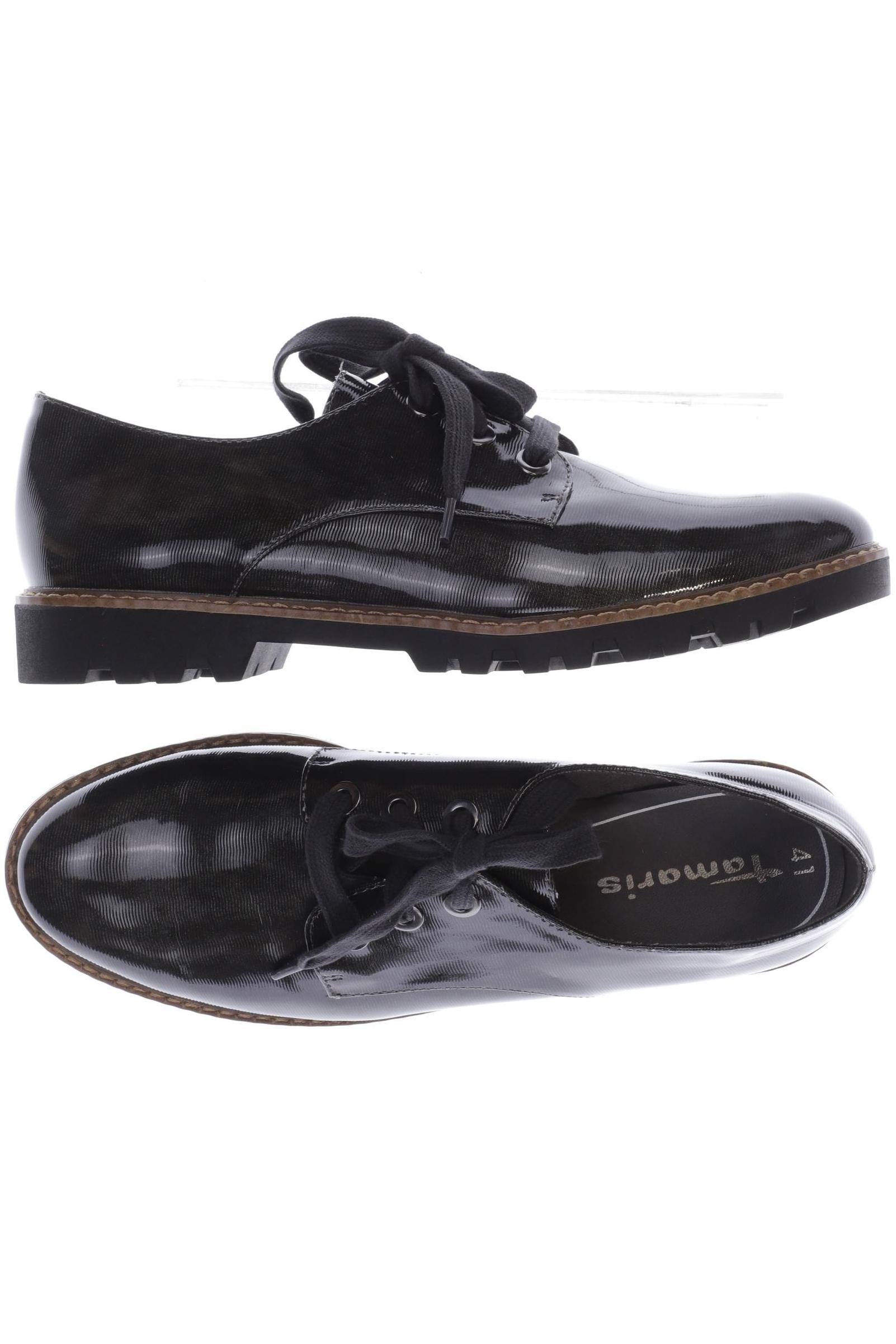 

Tamaris Damen Halbschuh, schwarz, Gr. 41