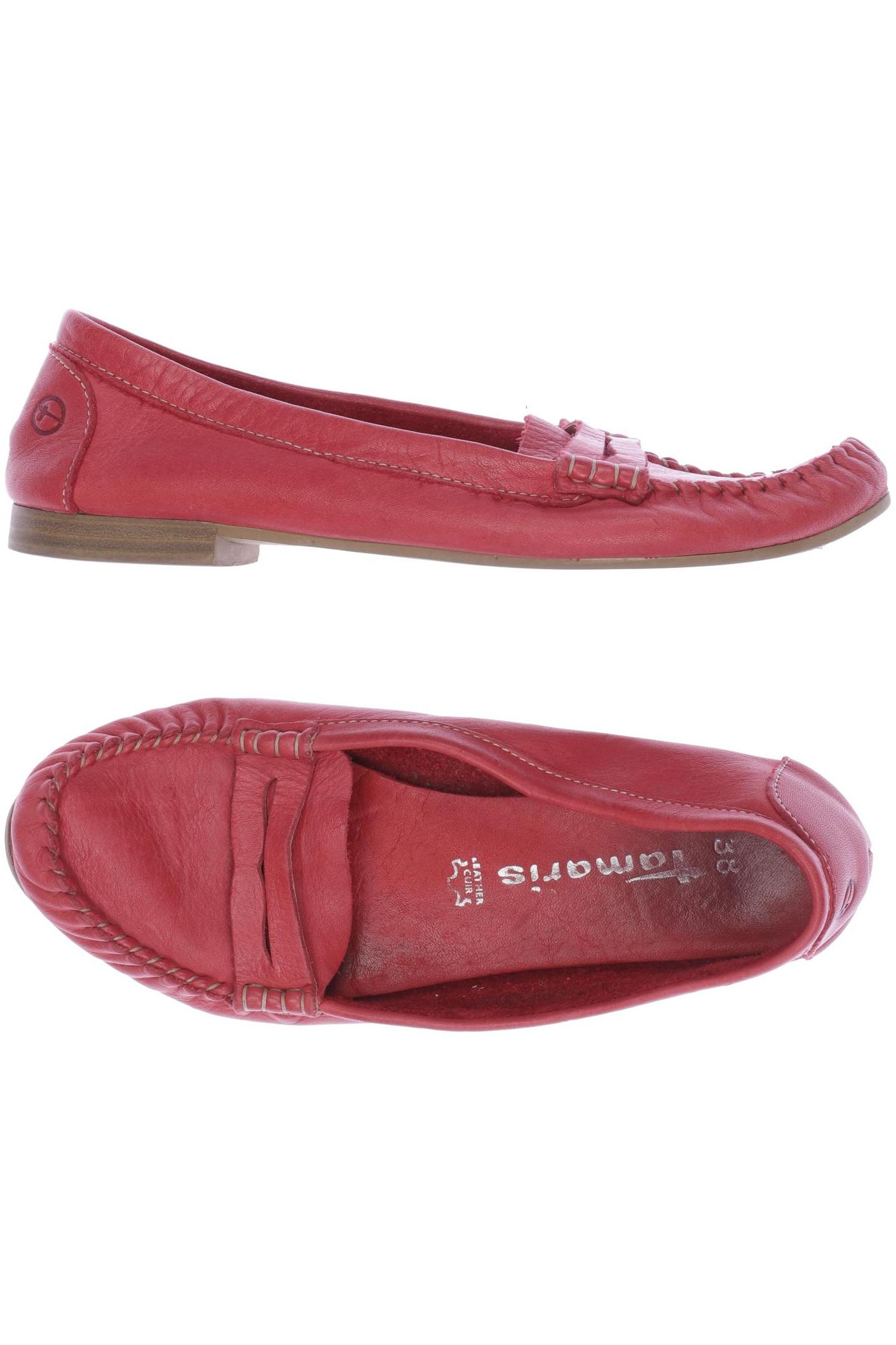 

Tamaris Damen Halbschuh, rot, Gr. 38