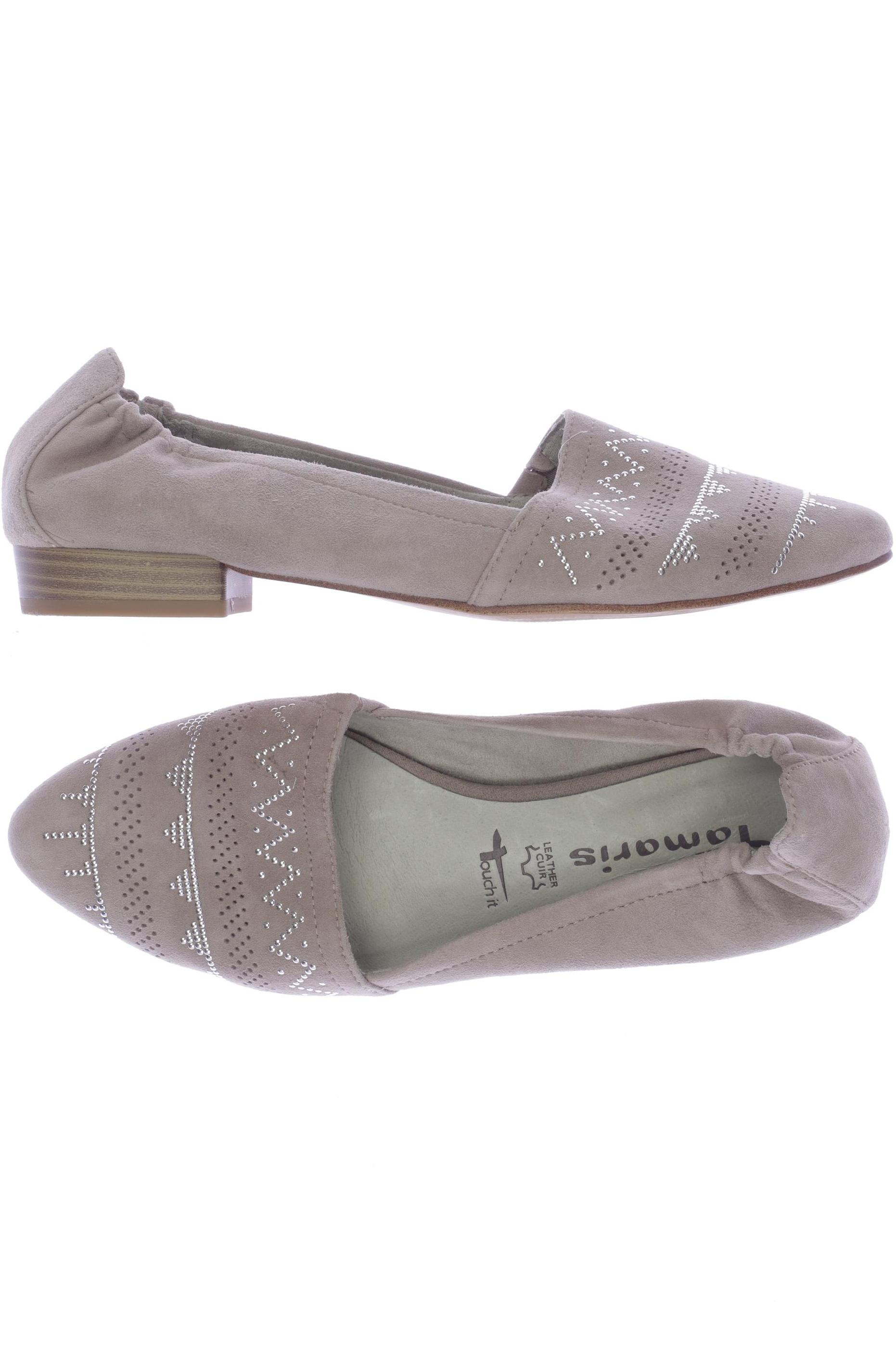

Tamaris Damen Halbschuh, beige, Gr. 40