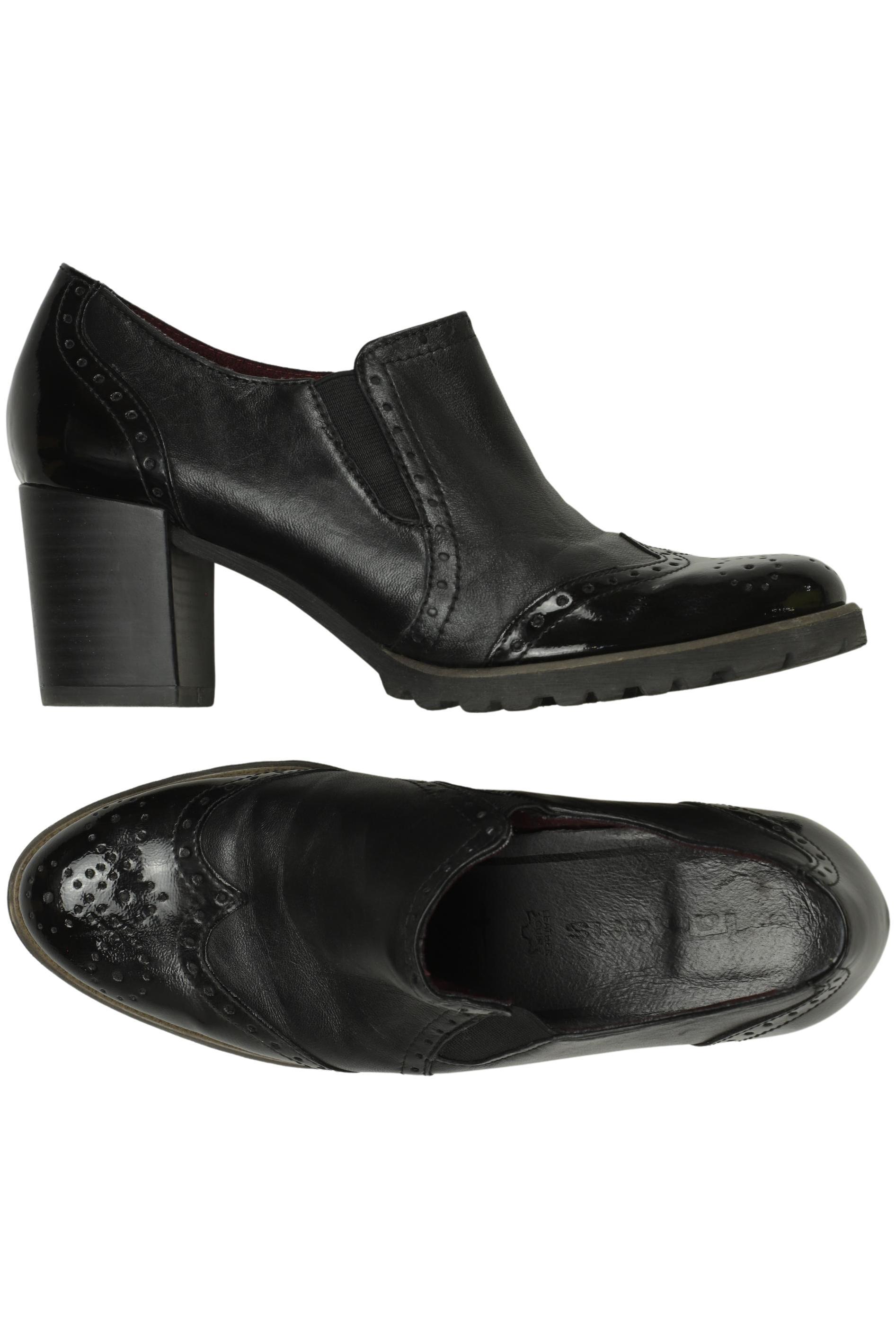 

Tamaris Damen Halbschuh, schwarz, Gr. 39