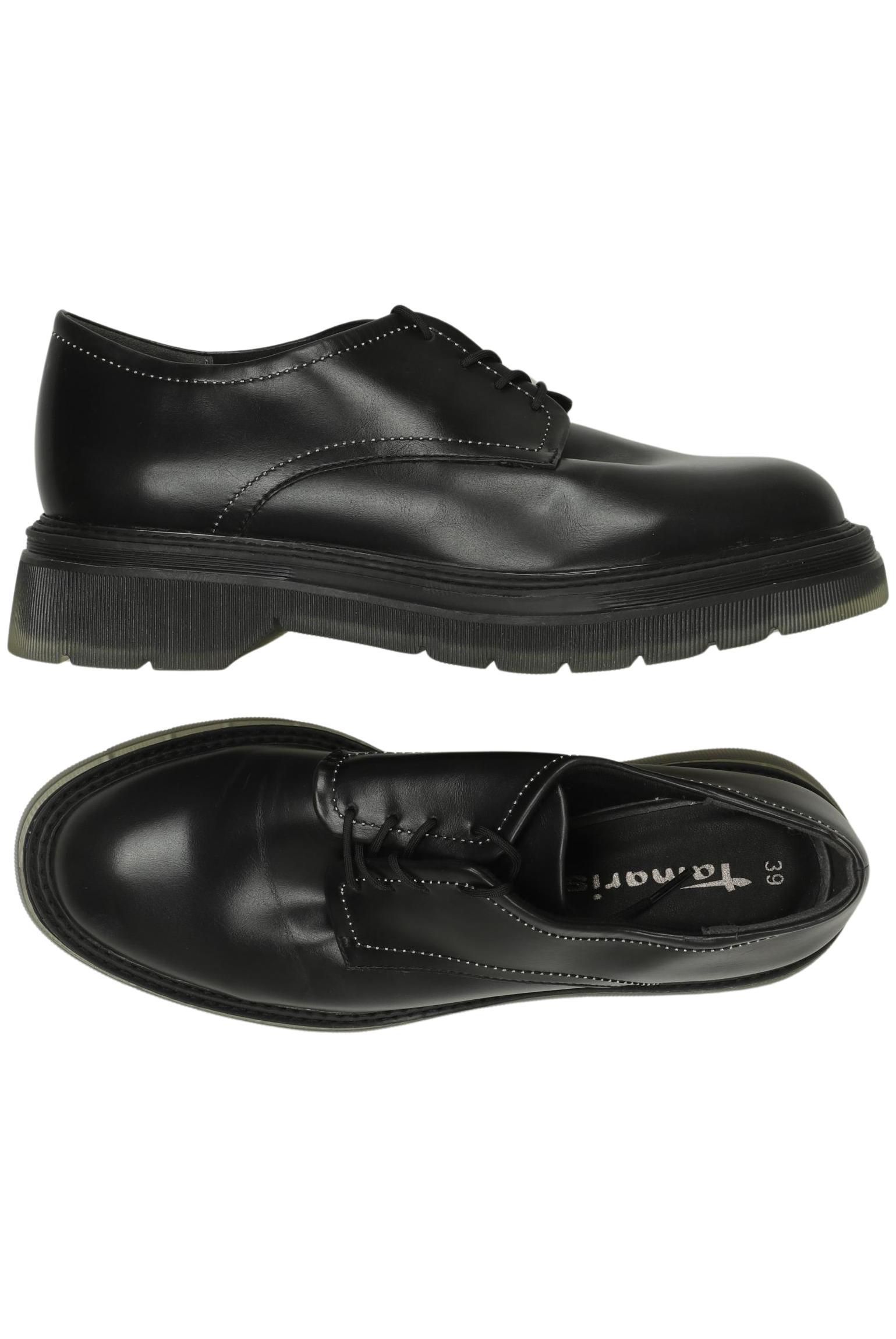 

Tamaris Damen Halbschuh, schwarz, Gr. 39