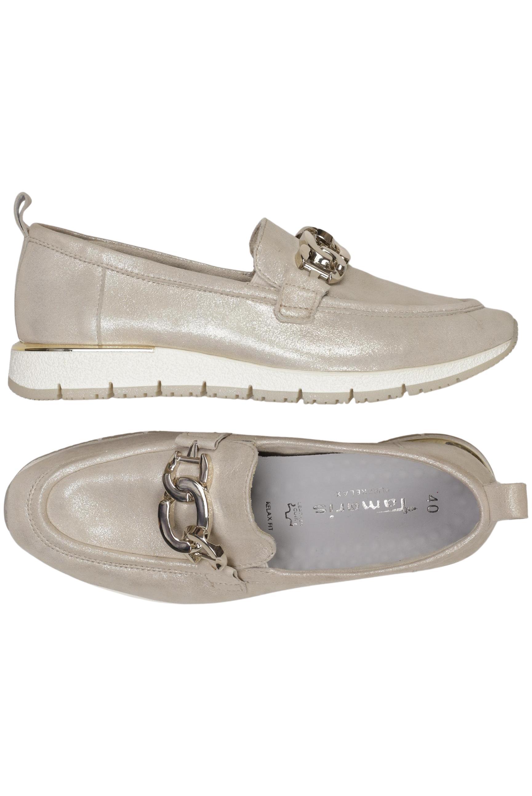 

Tamaris Damen Halbschuh, beige, Gr. 40