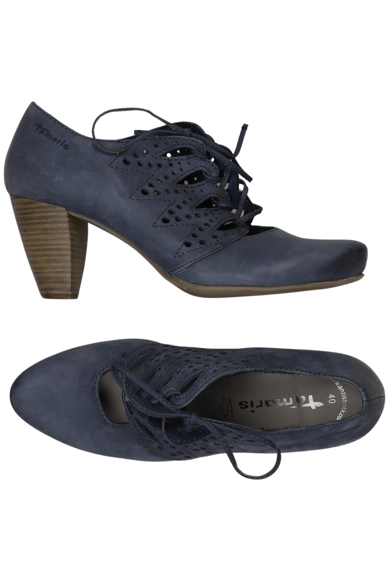 

Tamaris Damen Halbschuh, marineblau, Gr. 40