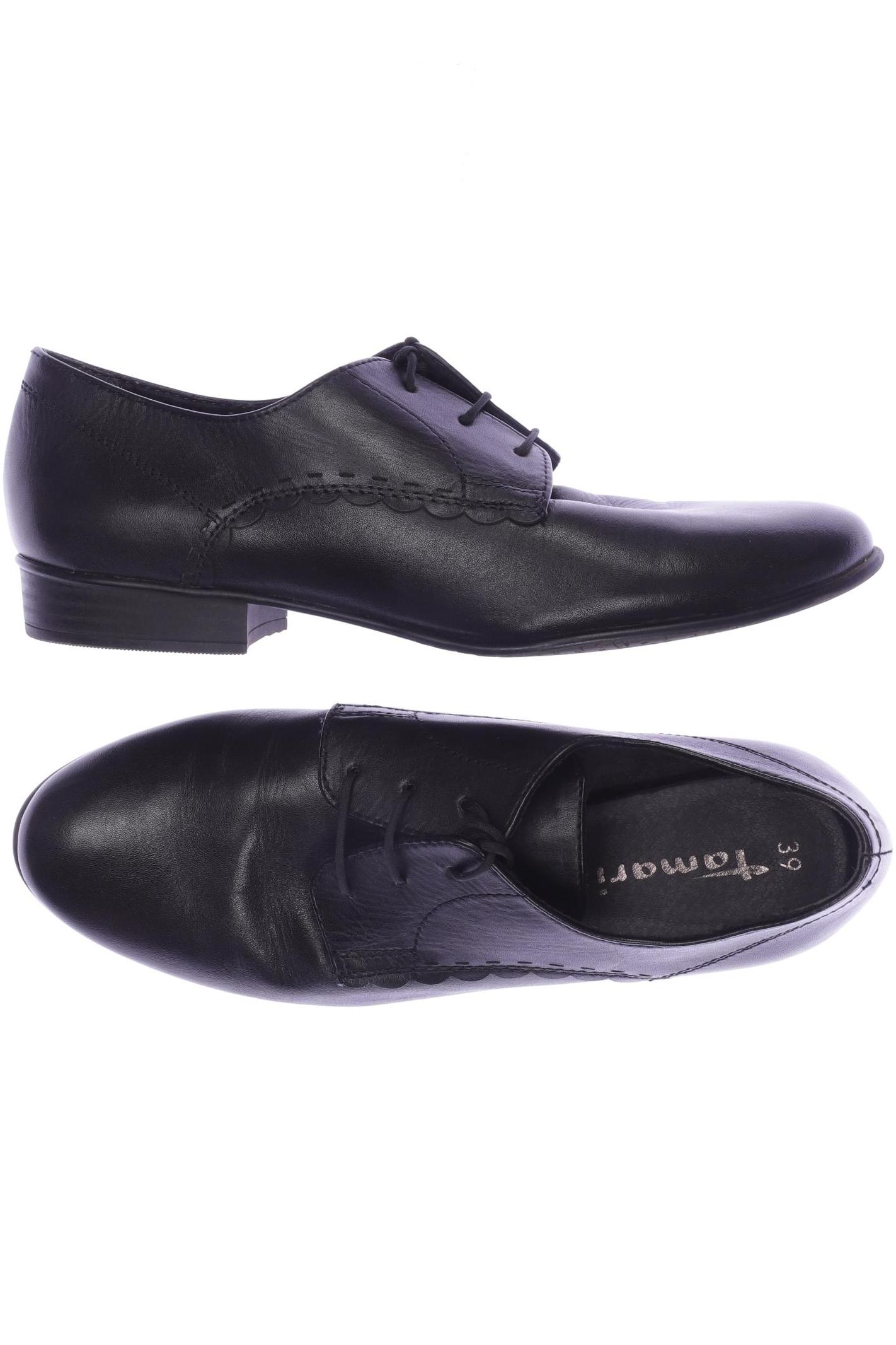 

Tamaris Damen Halbschuh, schwarz, Gr. 39