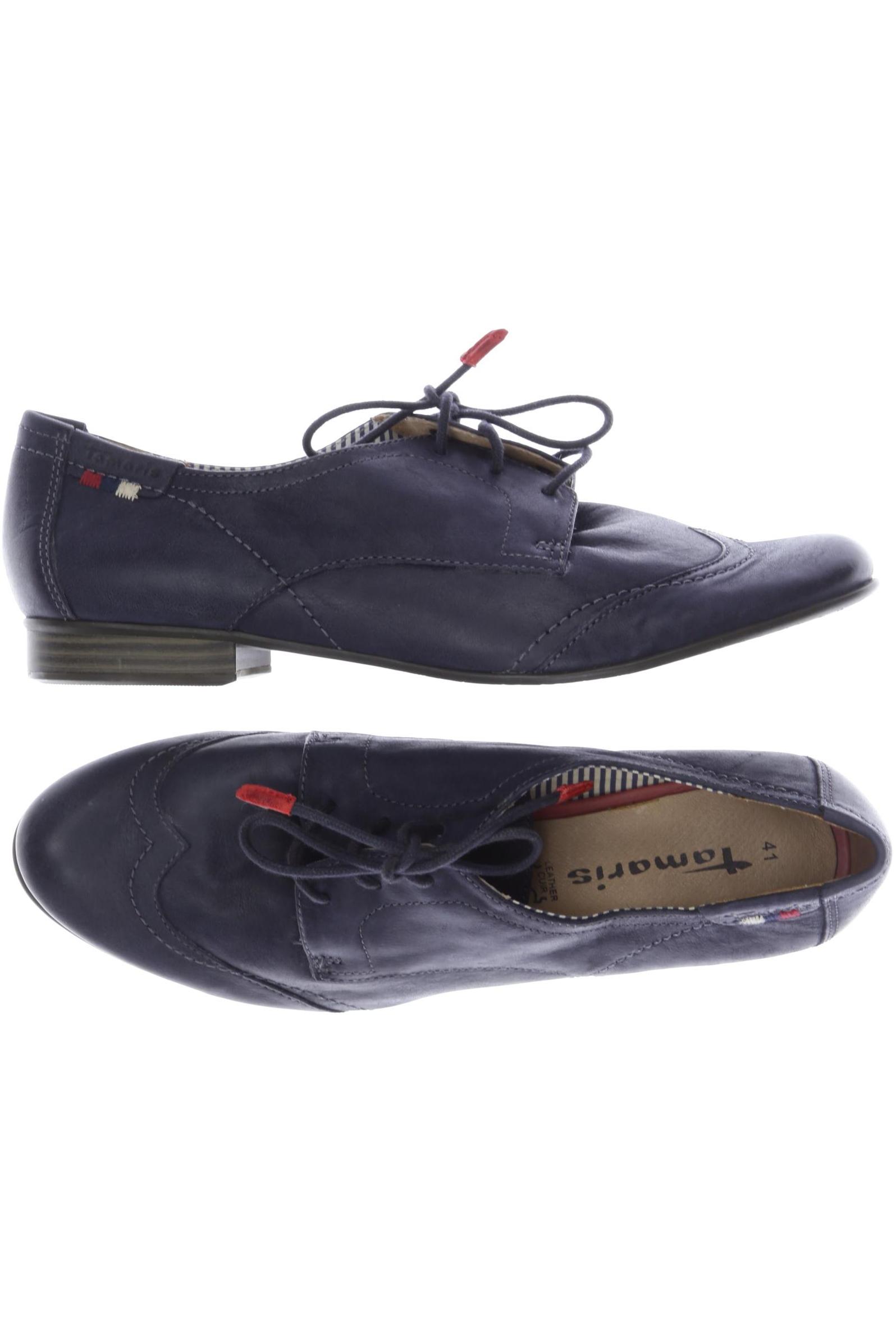 

Tamaris Damen Halbschuh, marineblau, Gr. 41