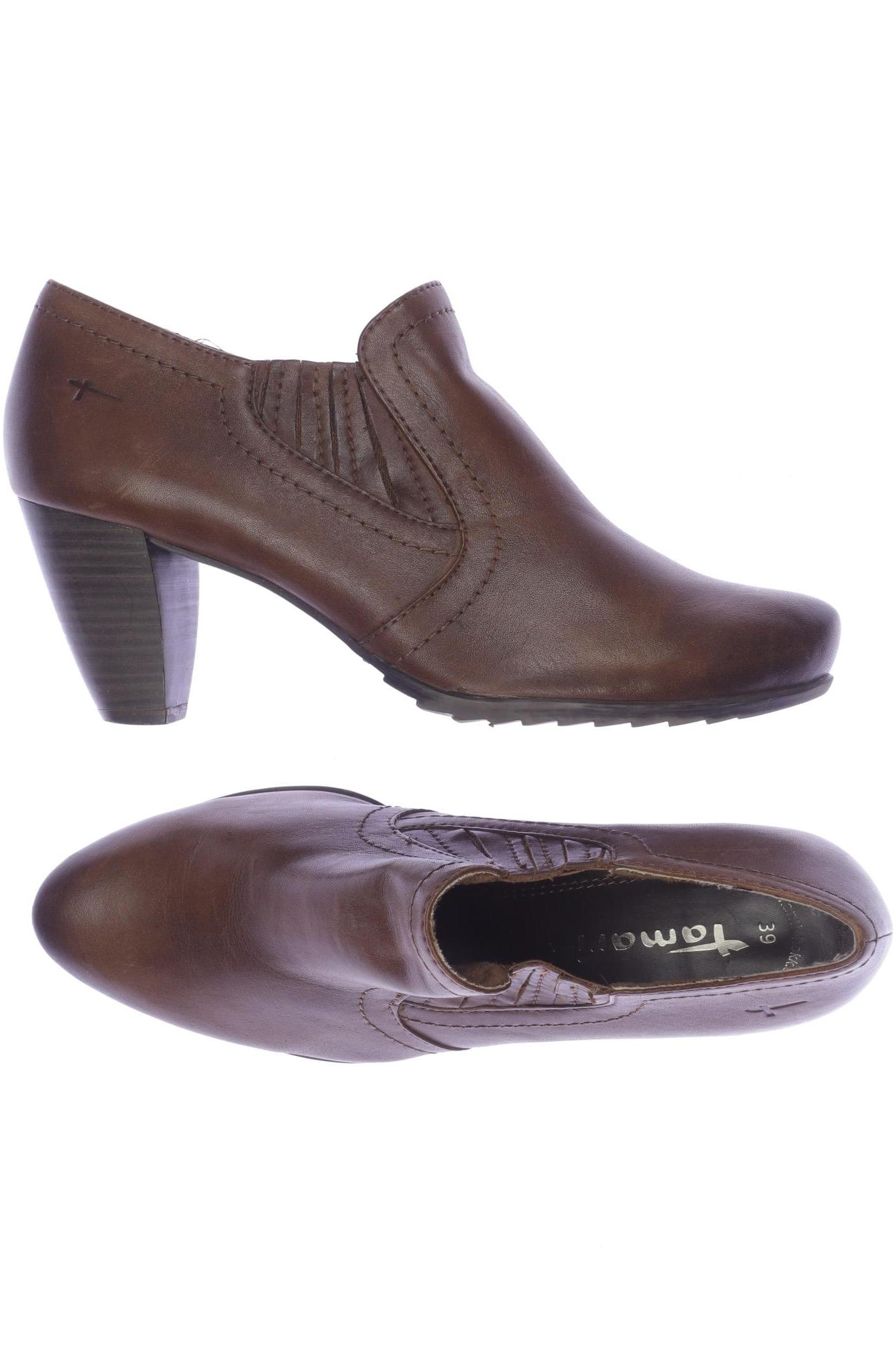 

Tamaris Damen Halbschuh, braun, Gr. 39