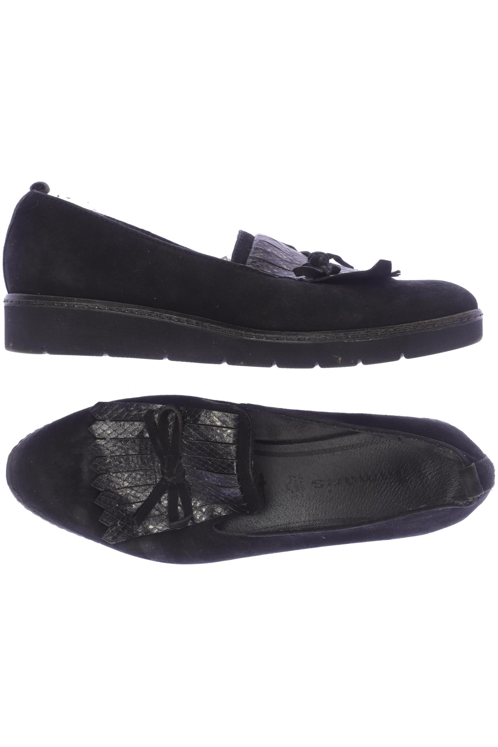 

Tamaris Damen Halbschuh, schwarz, Gr. 39