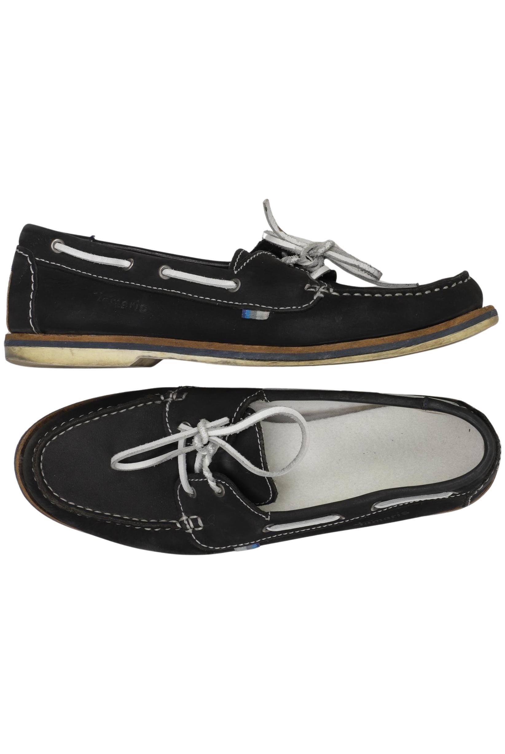 

Tamaris Damen Halbschuh, schwarz, Gr. 40