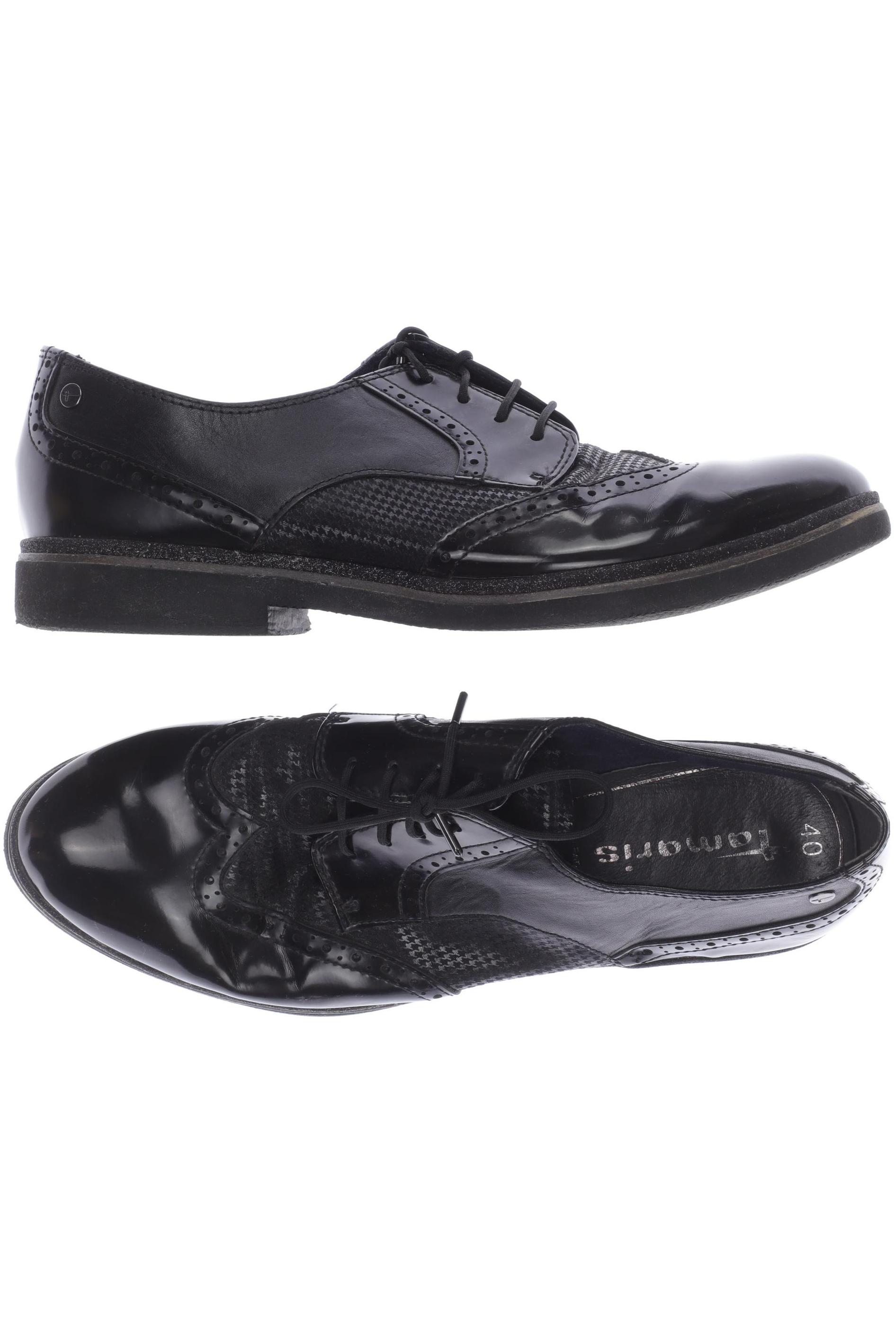 

Tamaris Damen Halbschuh, schwarz, Gr. 40