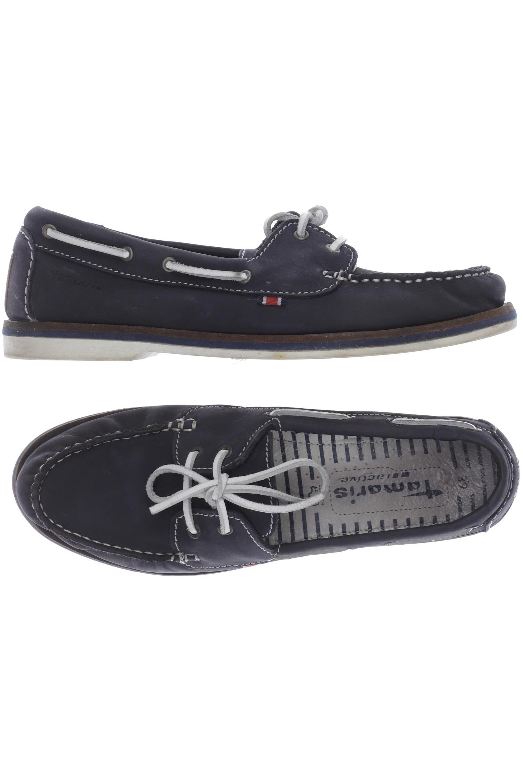 

Tamaris Damen Halbschuh, marineblau, Gr. 39