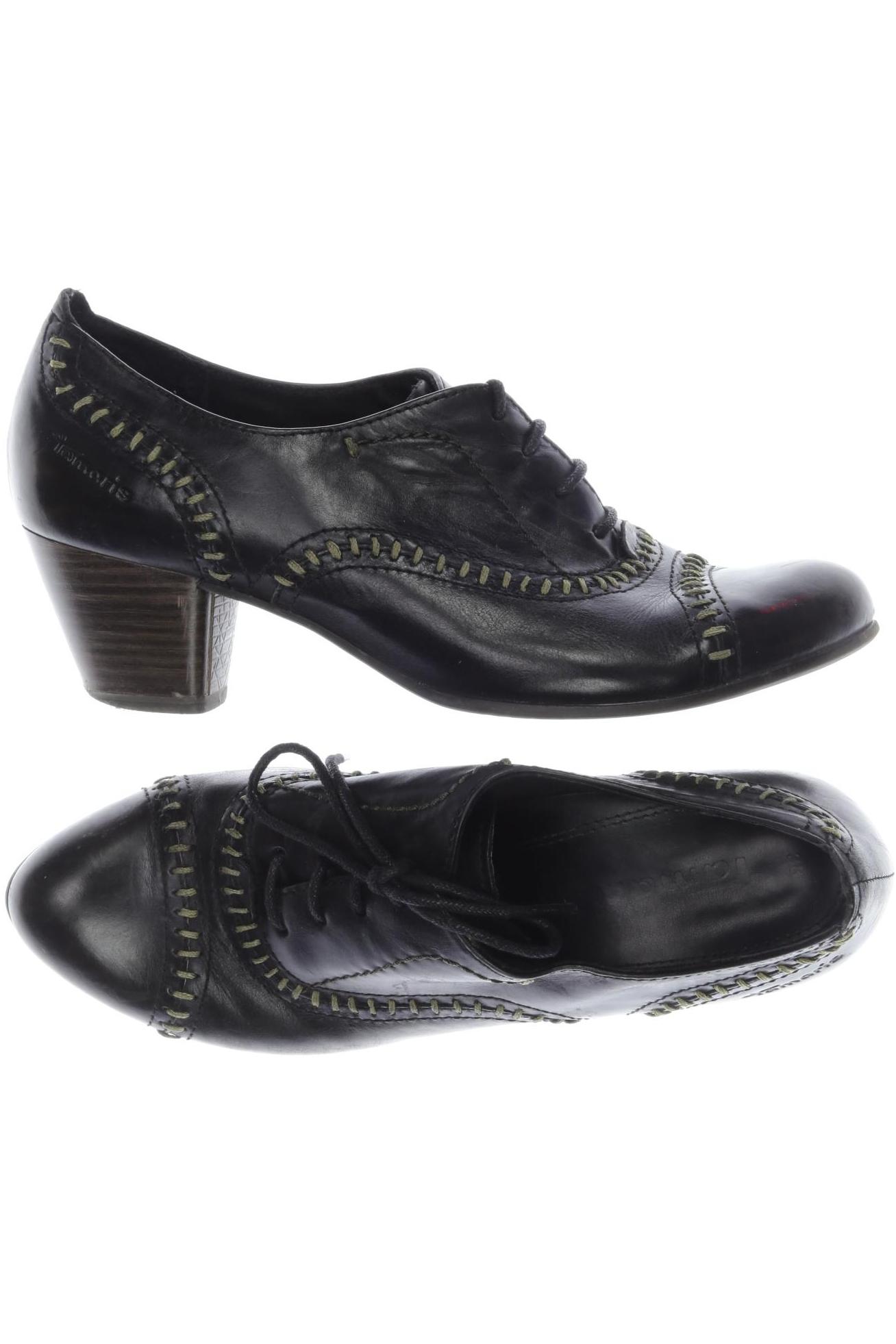 

Tamaris Damen Halbschuh, schwarz, Gr. 38