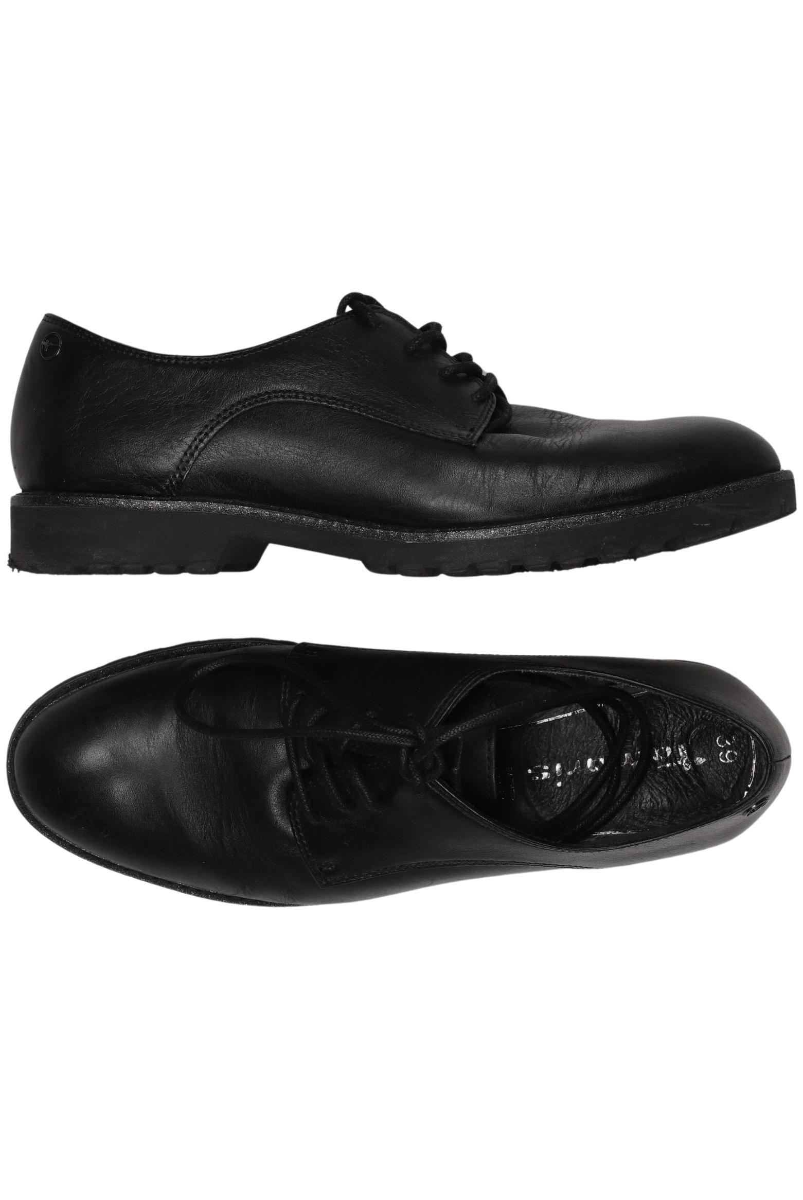 

Tamaris Damen Halbschuh, schwarz, Gr. 39