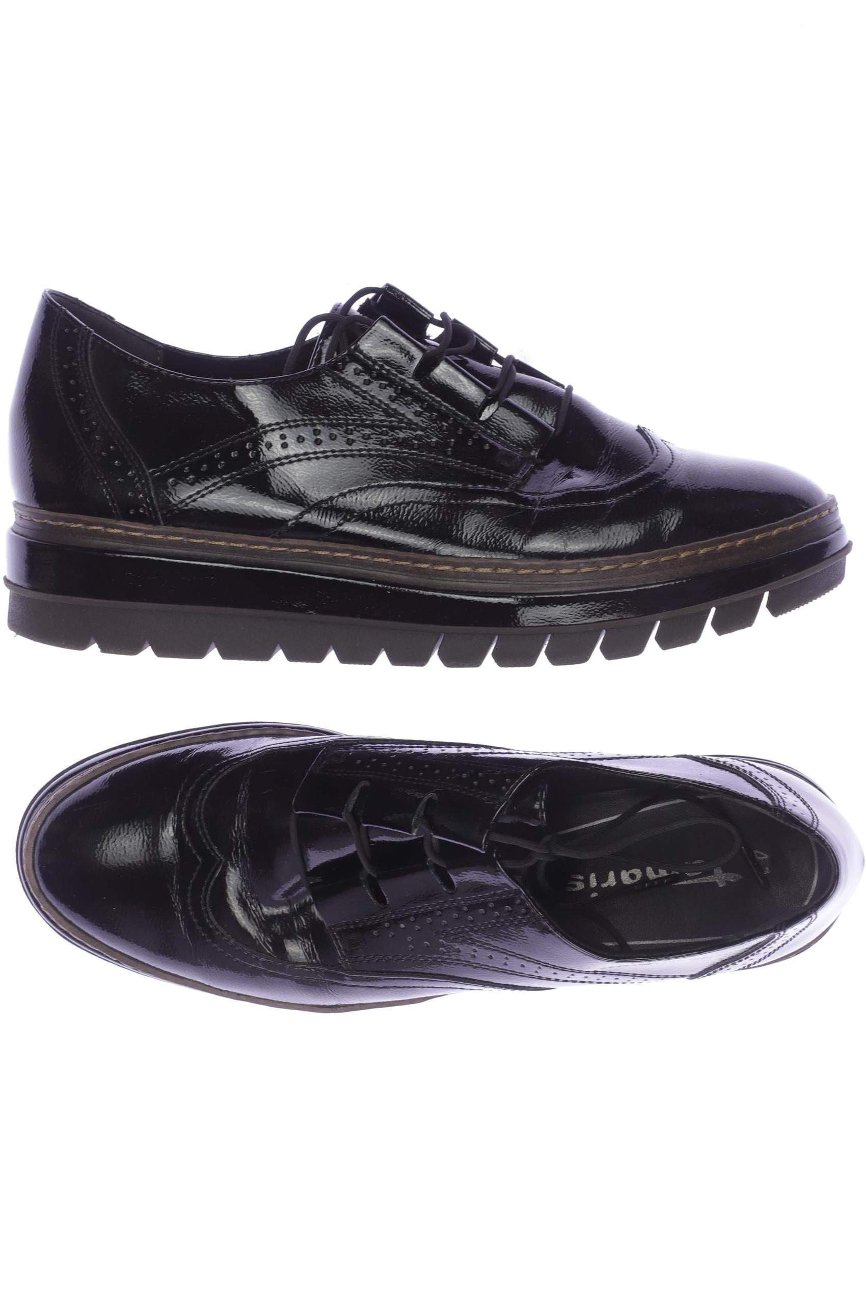 

Tamaris Damen Halbschuh, schwarz, Gr. 41