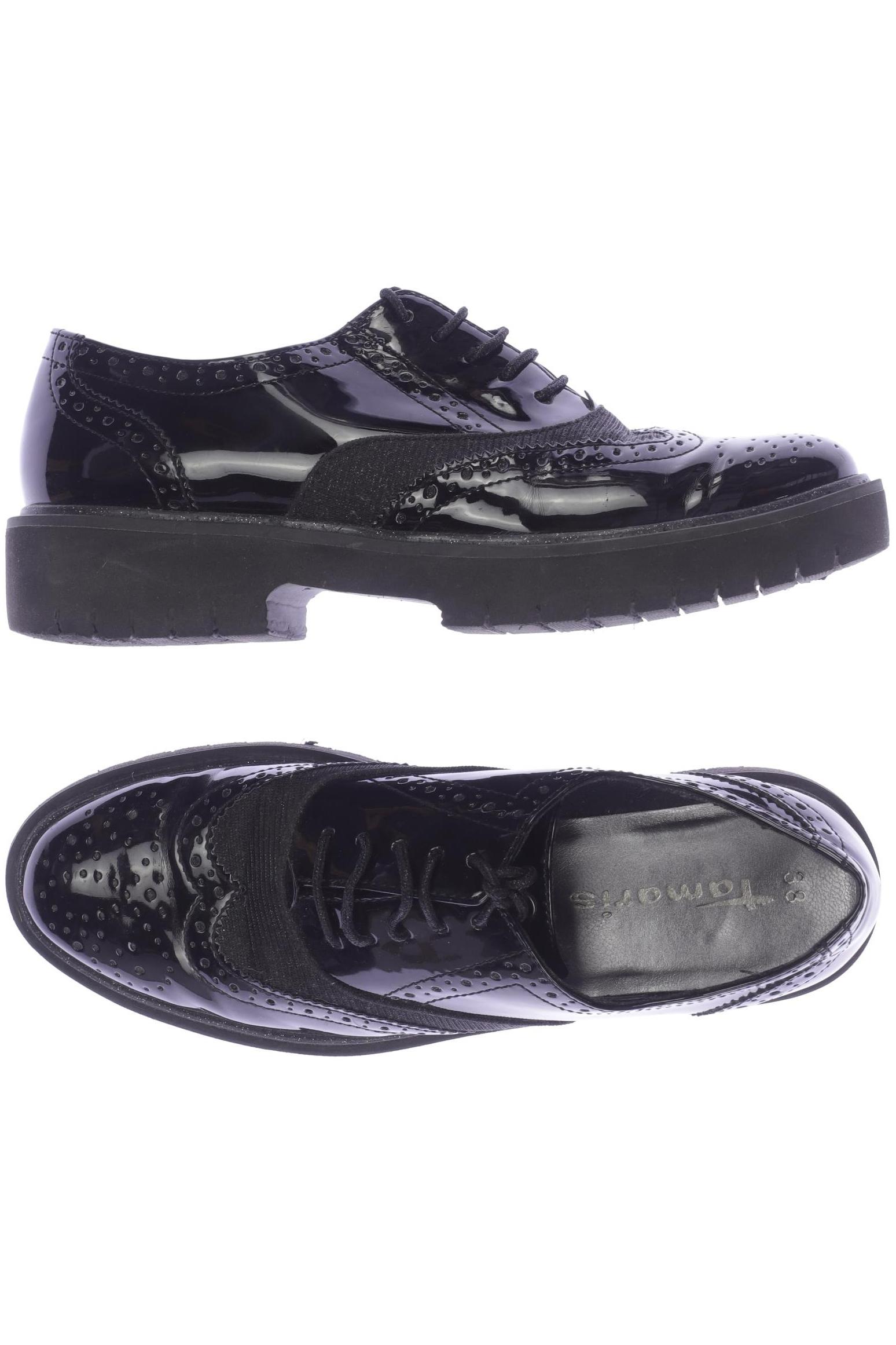 

Tamaris Damen Halbschuh, schwarz, Gr. 38