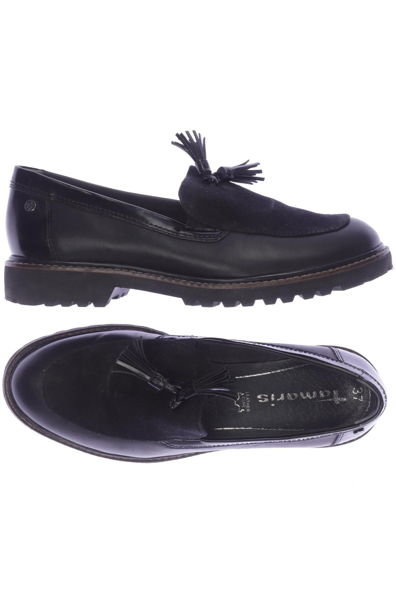 

Tamaris Damen Halbschuh, schwarz, Gr. 37