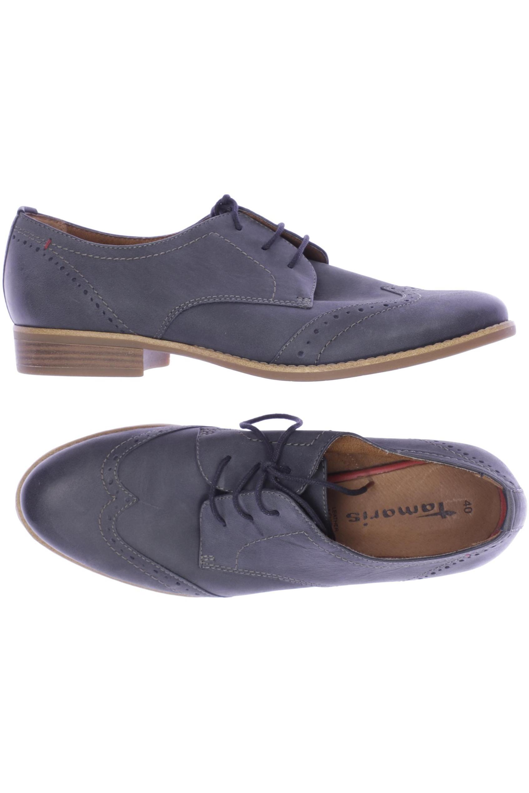 

Tamaris Damen Halbschuh, blau, Gr. 40