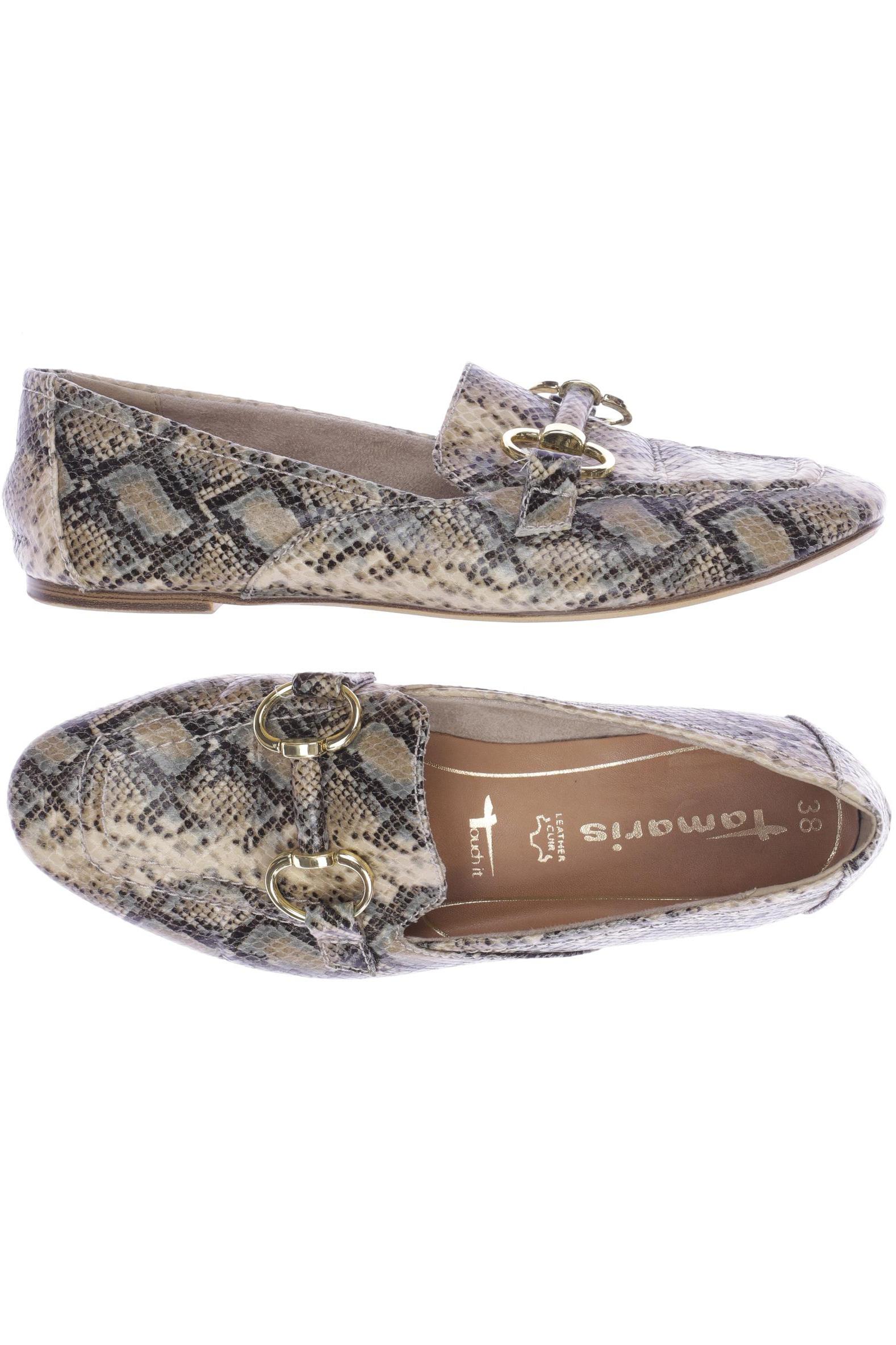

Tamaris Damen Halbschuh, beige, Gr. 38