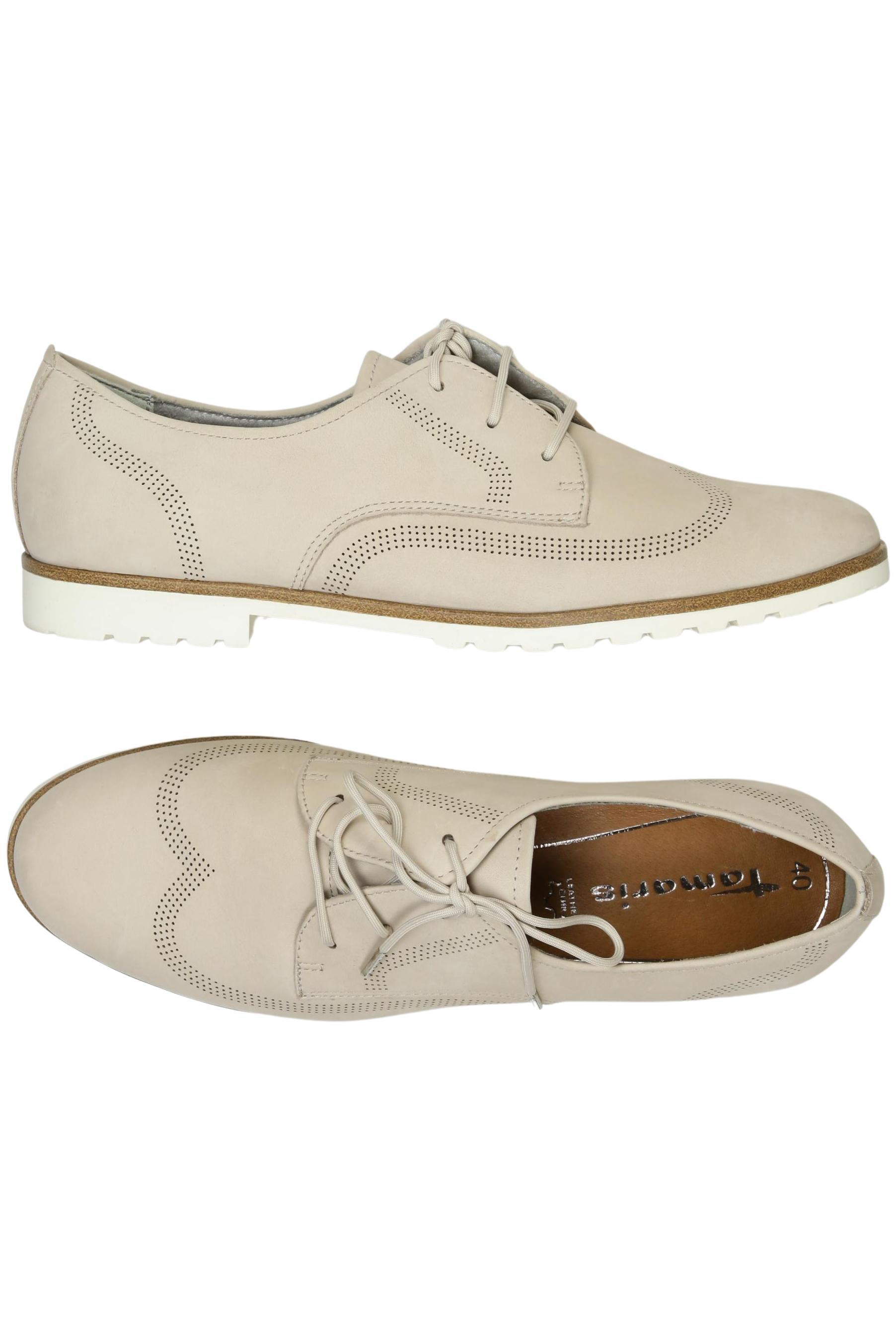 

Tamaris Damen Halbschuh, beige, Gr. 40