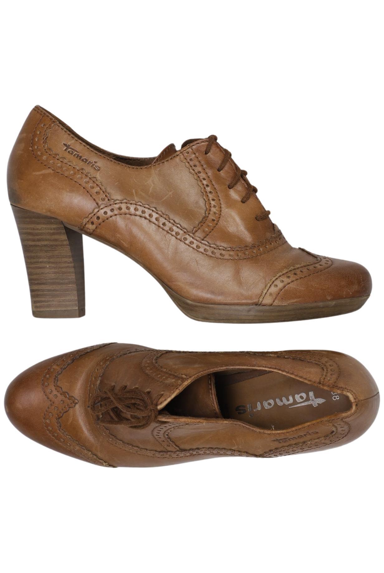 

Tamaris Damen Halbschuh, braun, Gr. 38