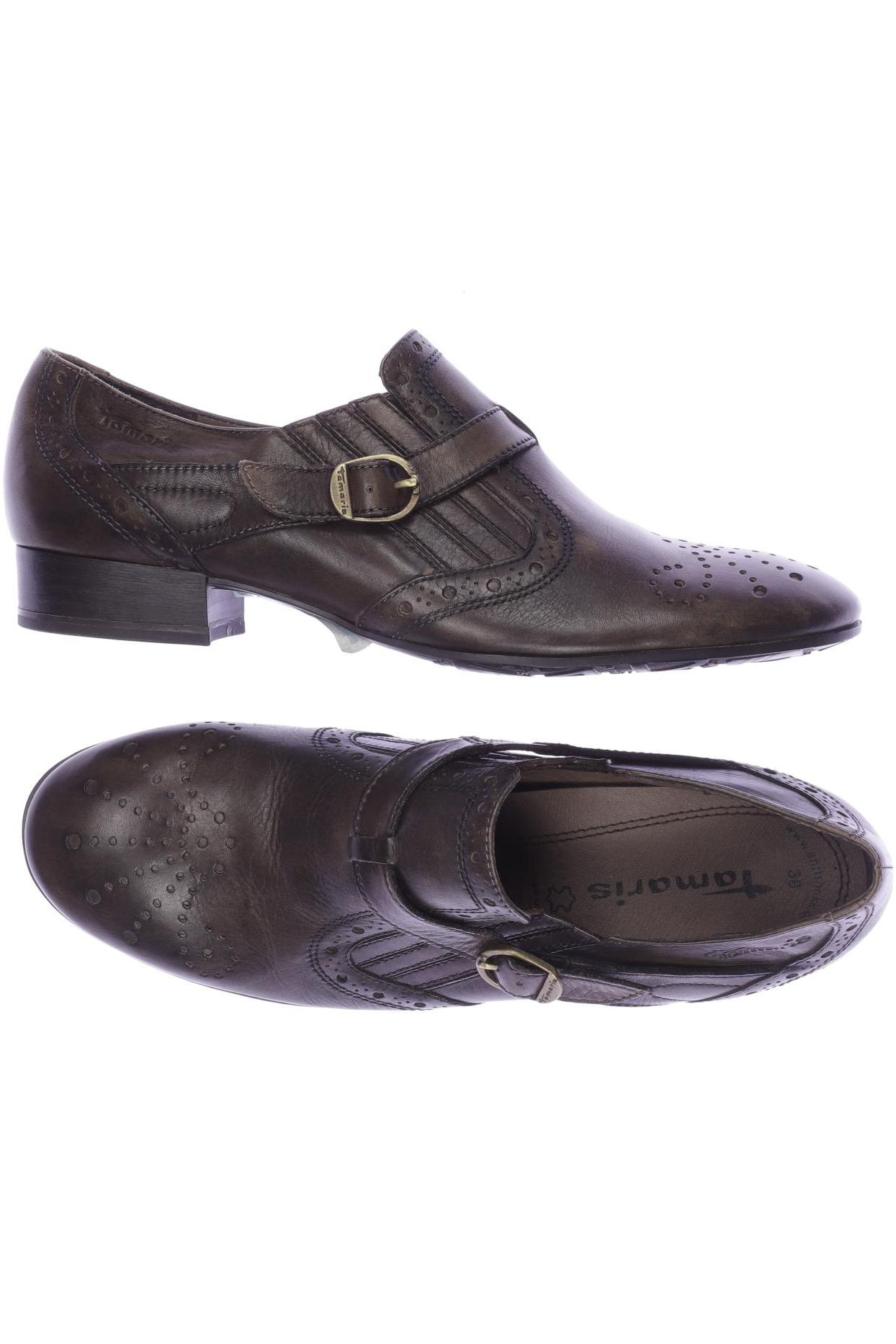 

Tamaris Damen Halbschuh, braun, Gr. 38