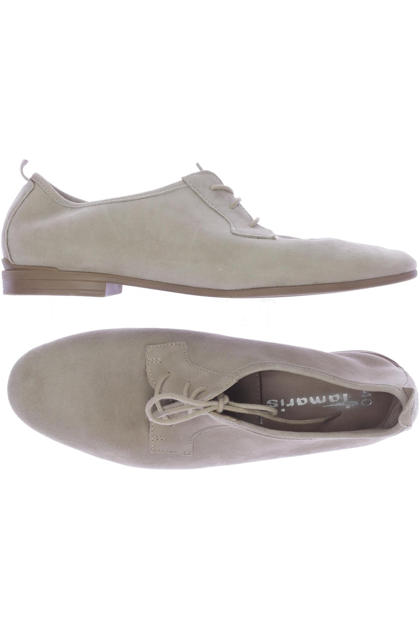 

Tamaris Damen Halbschuh, beige, Gr. 40