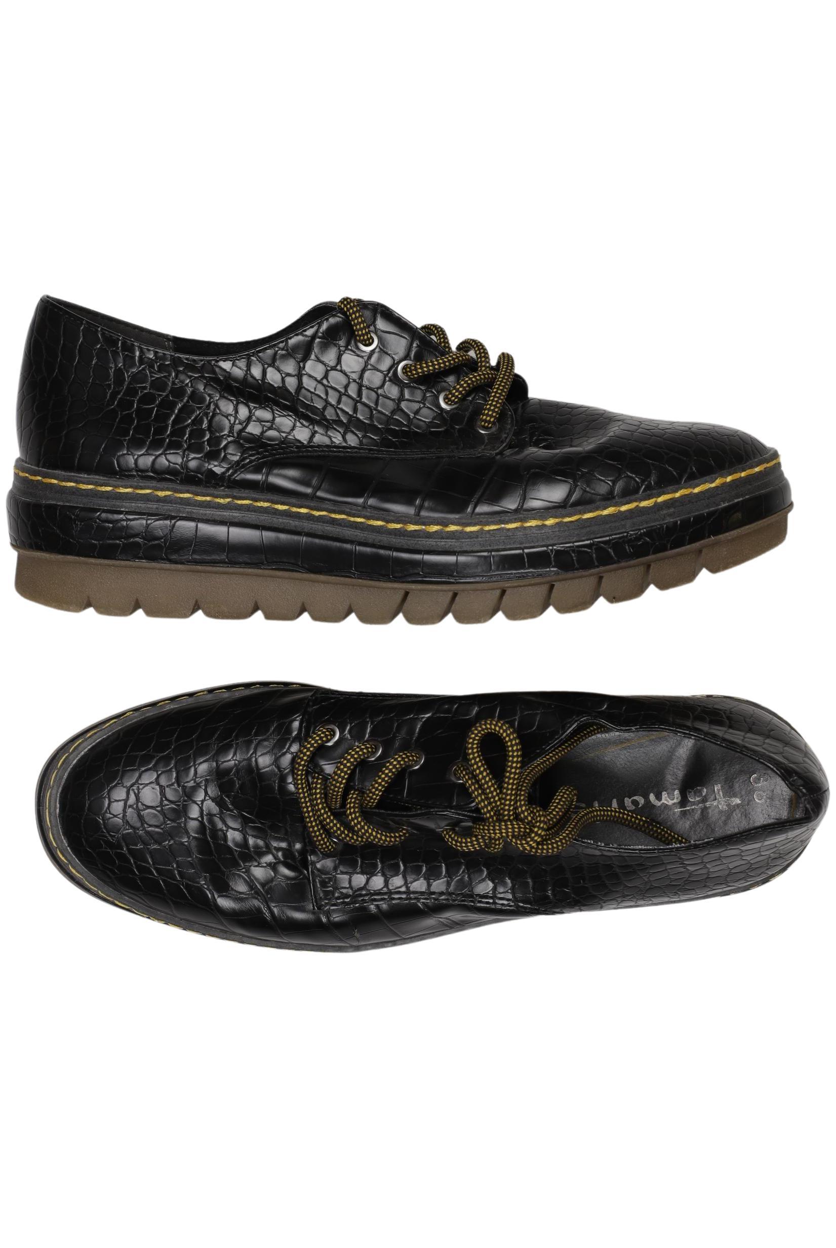

Tamaris Damen Halbschuh, schwarz, Gr. 38