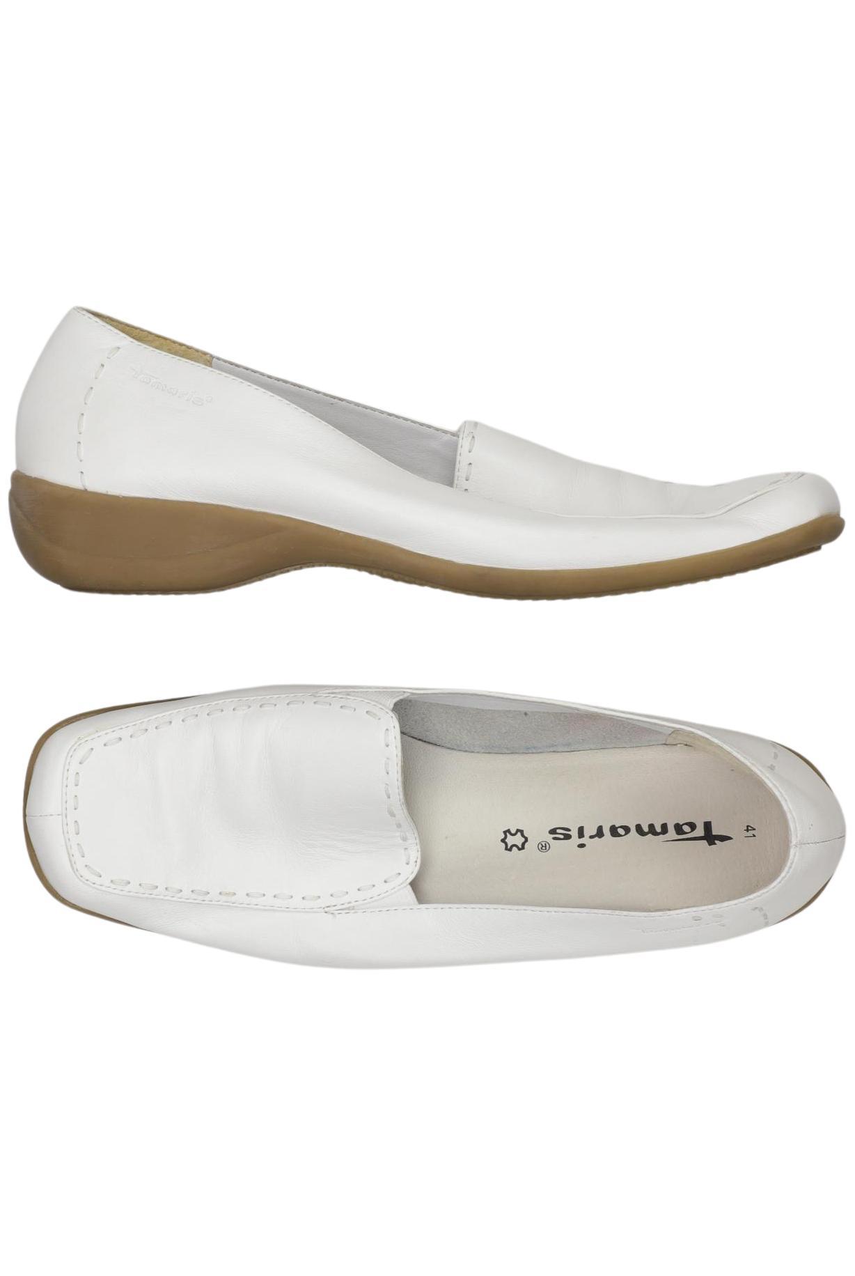 

Tamaris Damen Halbschuh, weiß, Gr. 41