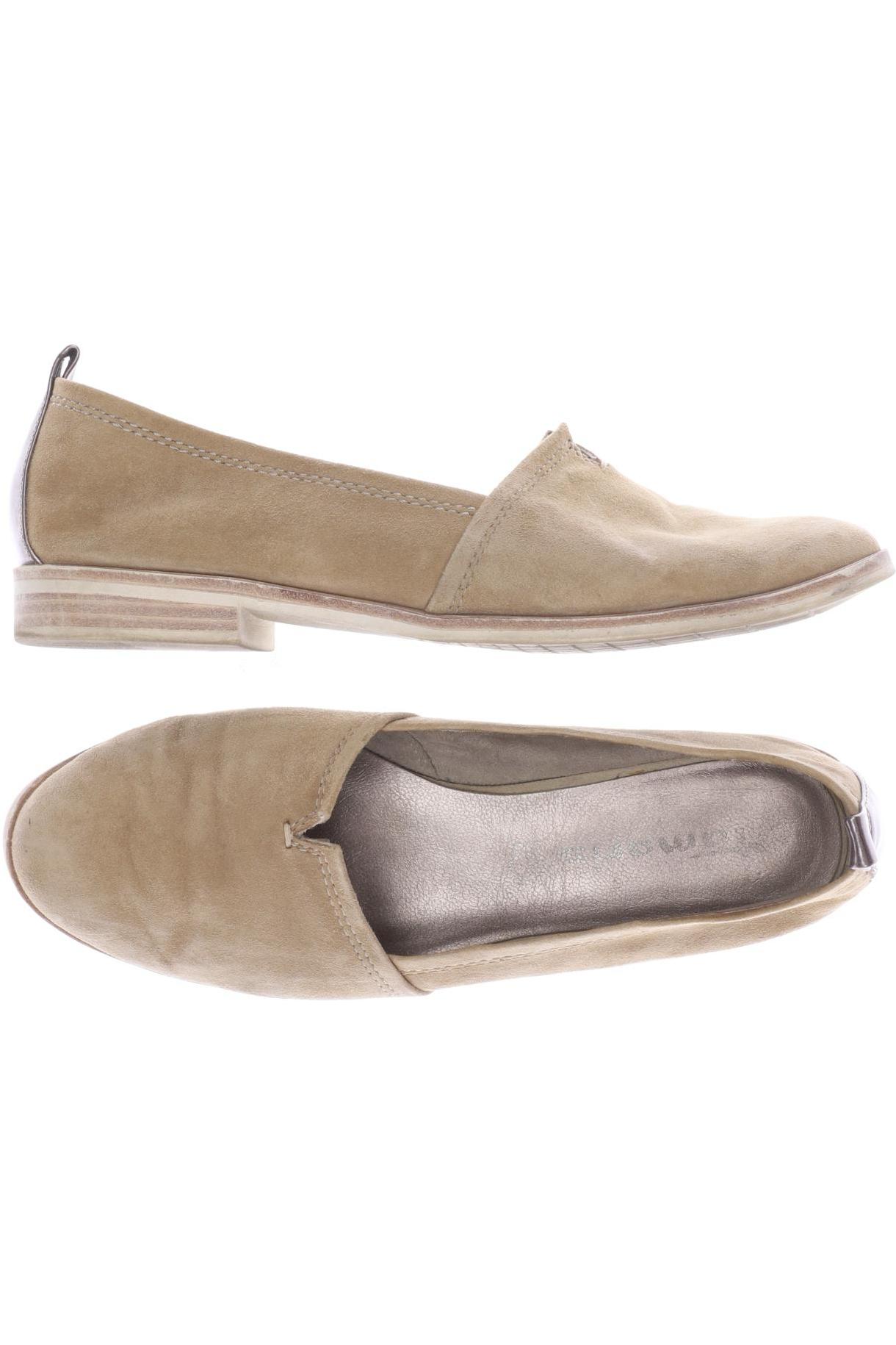 

Tamaris Damen Halbschuh, beige, Gr. 38