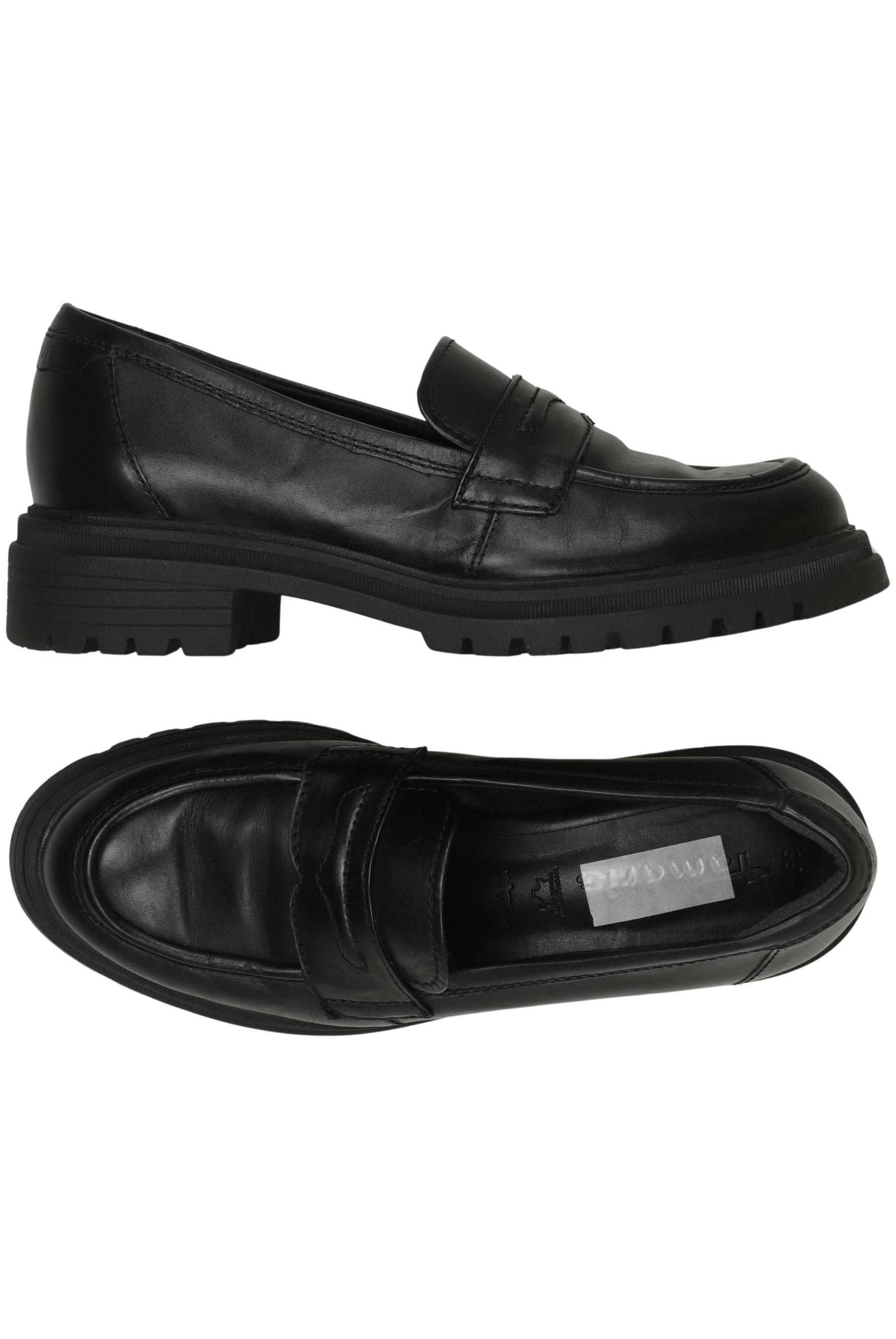 

Tamaris Damen Halbschuh, schwarz, Gr. 39