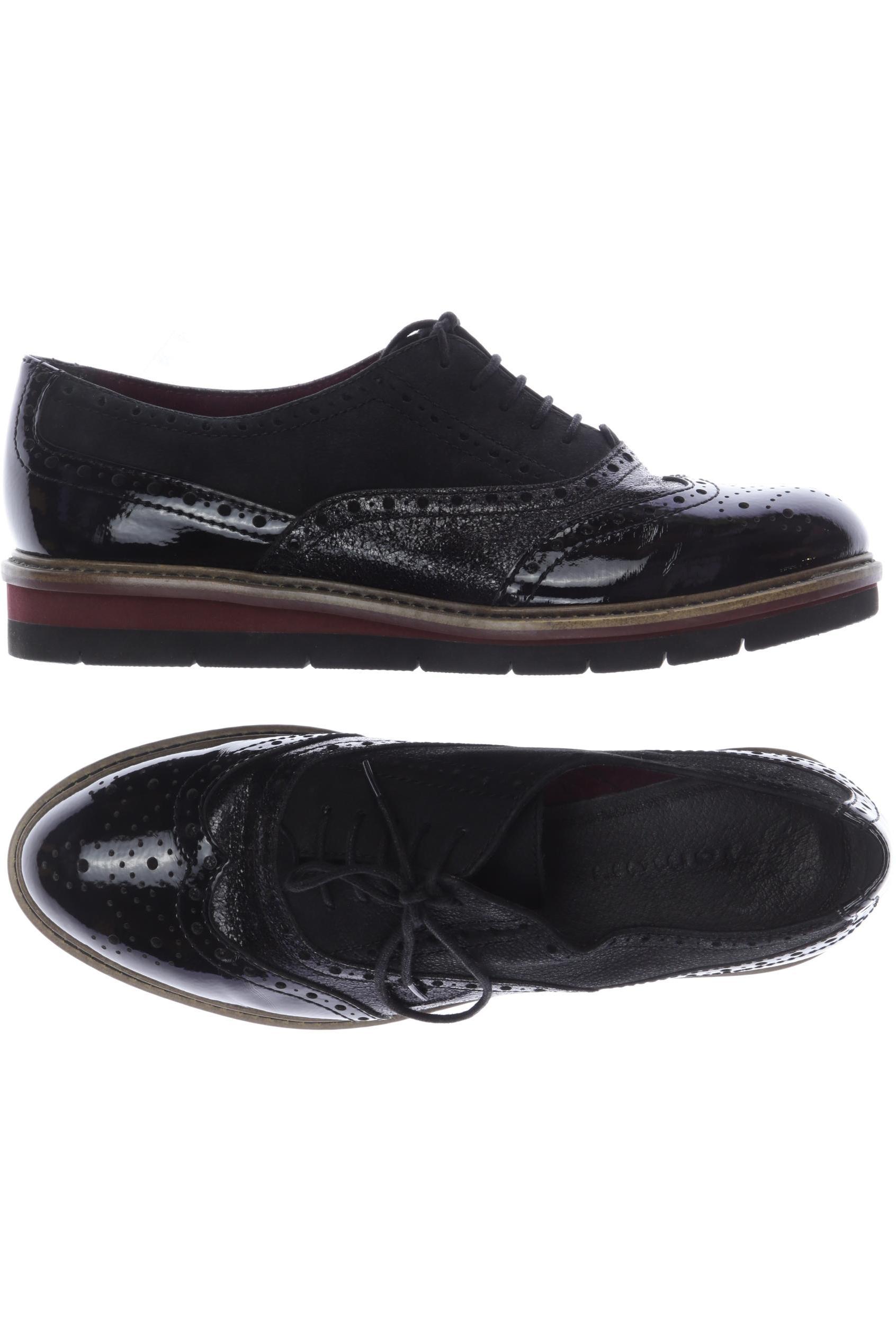 

Tamaris Damen Halbschuh, schwarz, Gr. 39