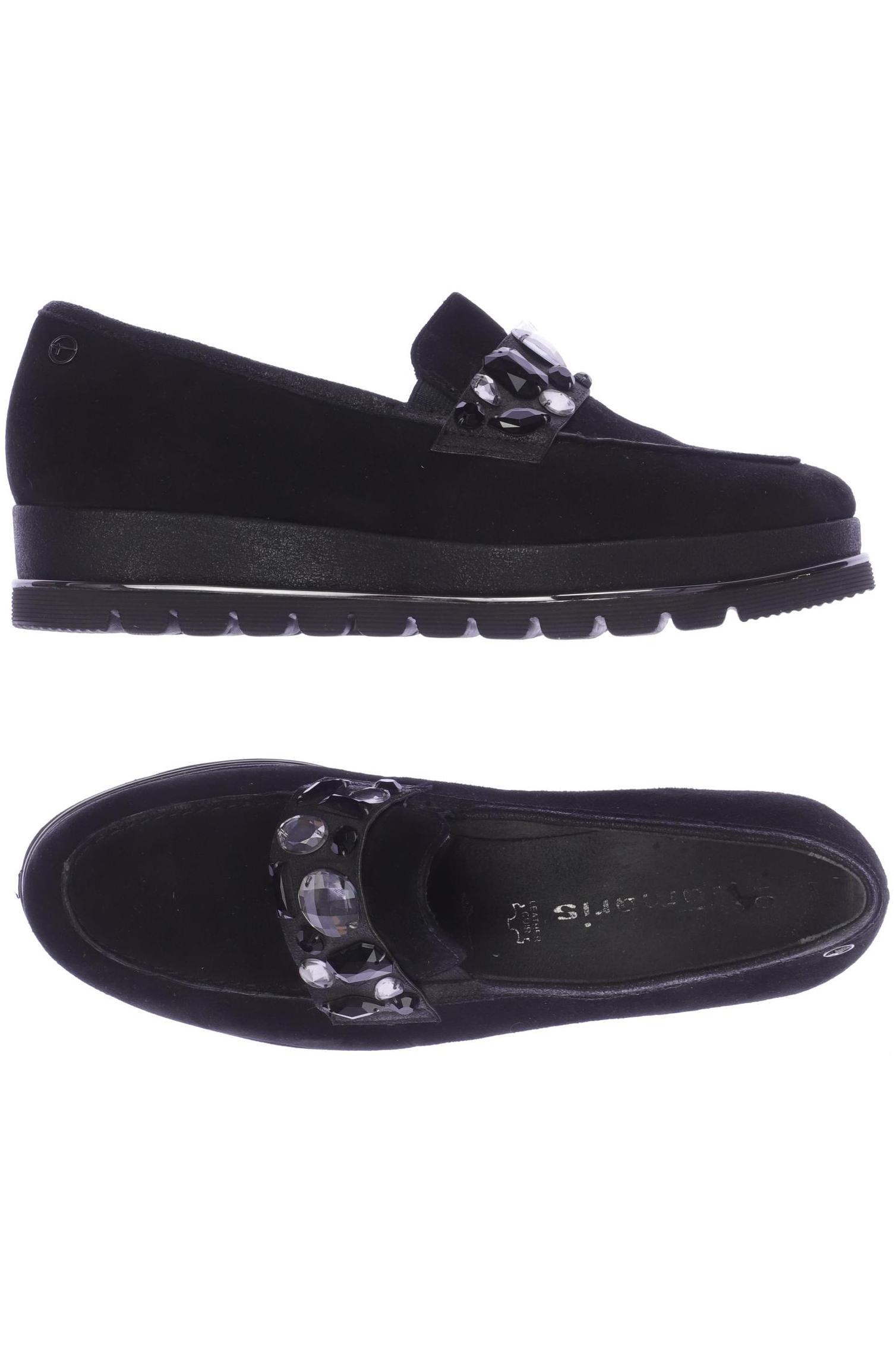 

Tamaris Damen Halbschuh, schwarz, Gr. 40