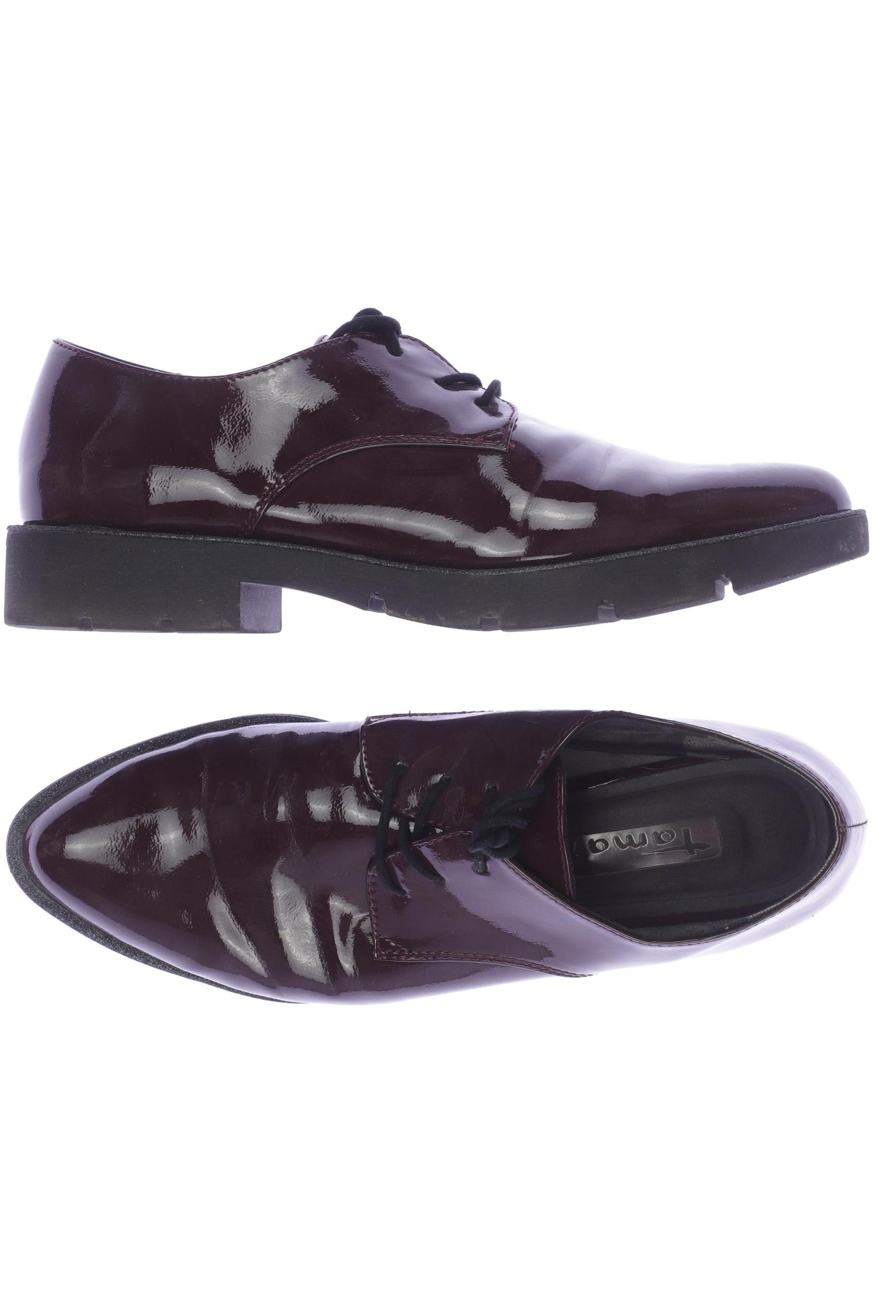 

Tamaris Damen Halbschuh, bordeaux, Gr. 40