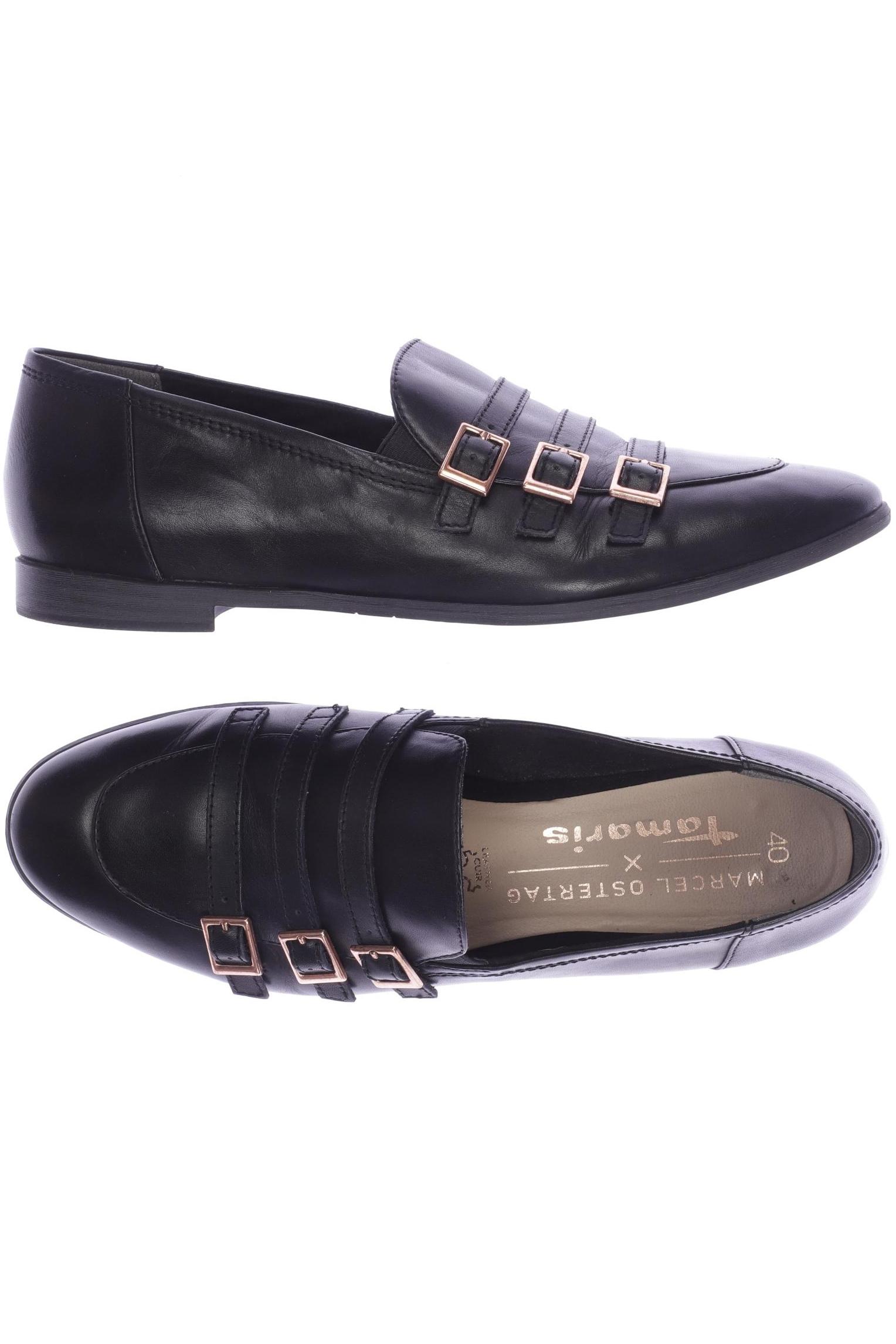 

Tamaris Damen Halbschuh, schwarz
